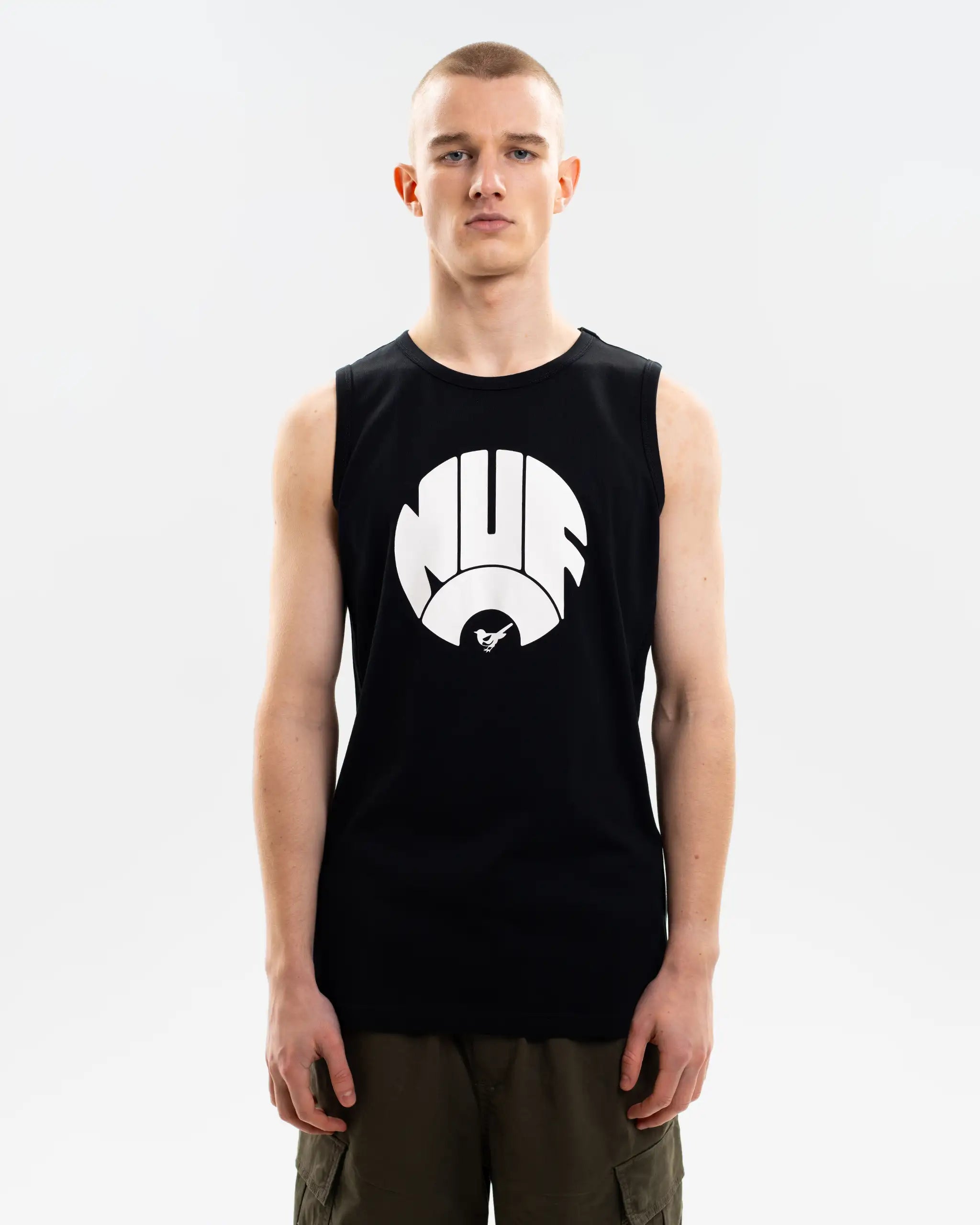 Newcastle United Men's Black Retro Crest Vest