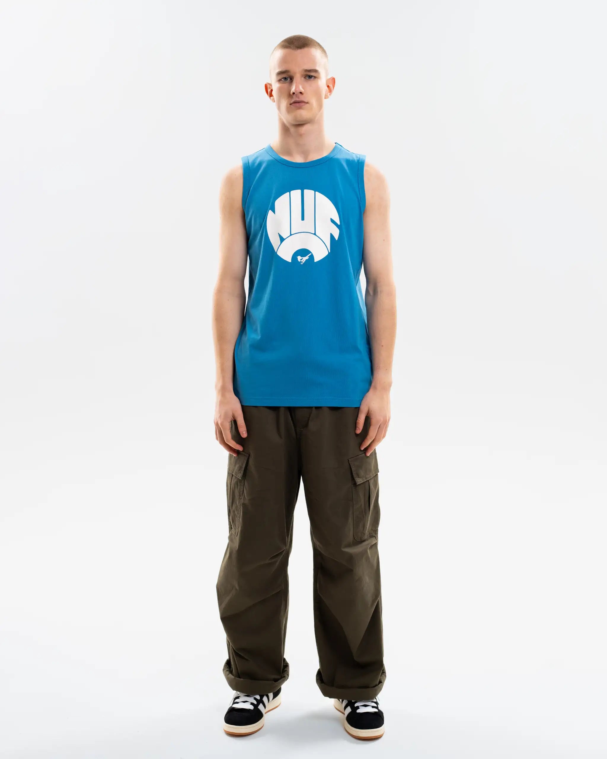 Newcastle United Men's Blue Retro Crest Vest