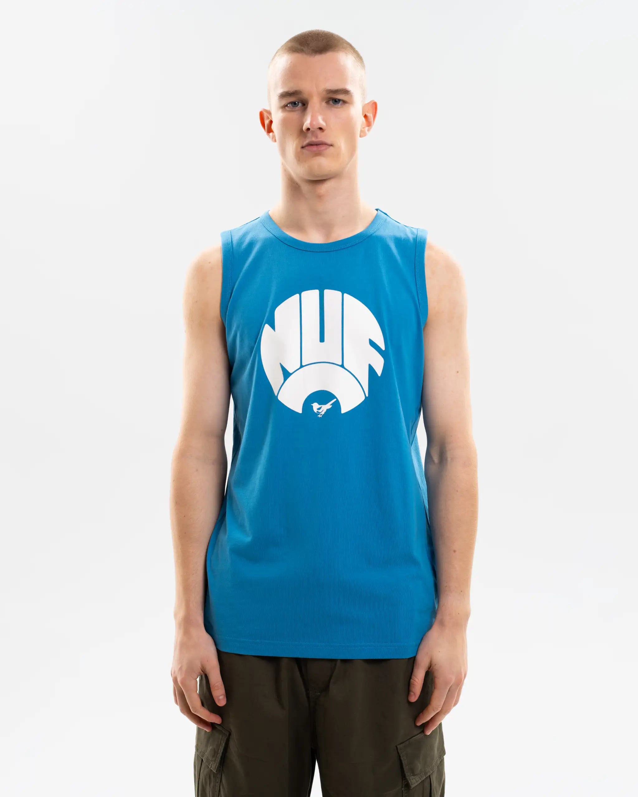 Newcastle United Men's Blue Retro Crest Vest