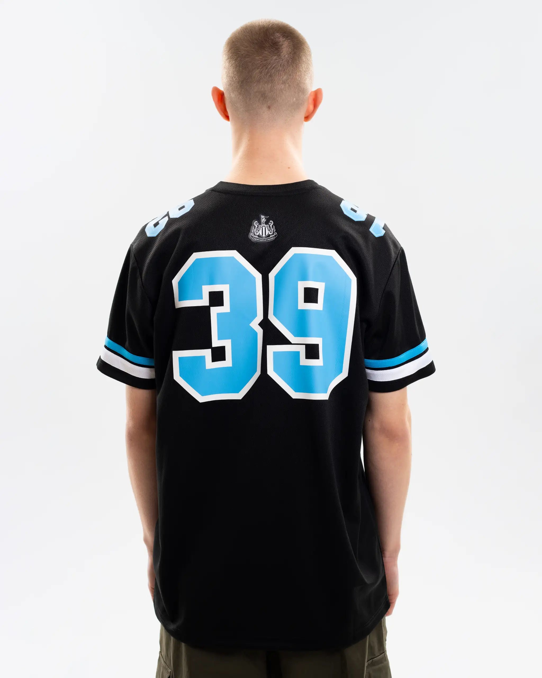 Newcastle United Men's Black American Football Jersey