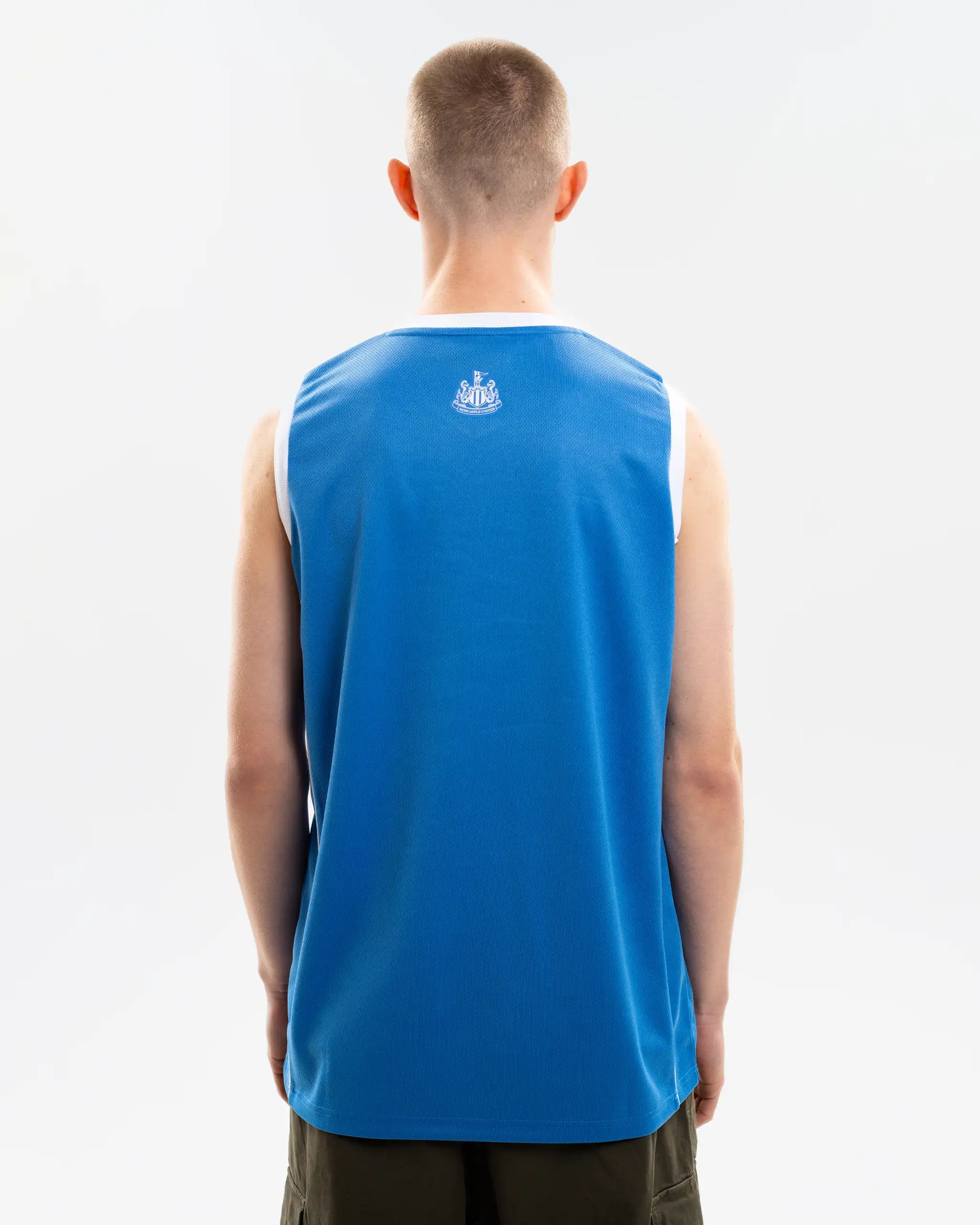 Newcastle United Men's Blue Basketball Vest