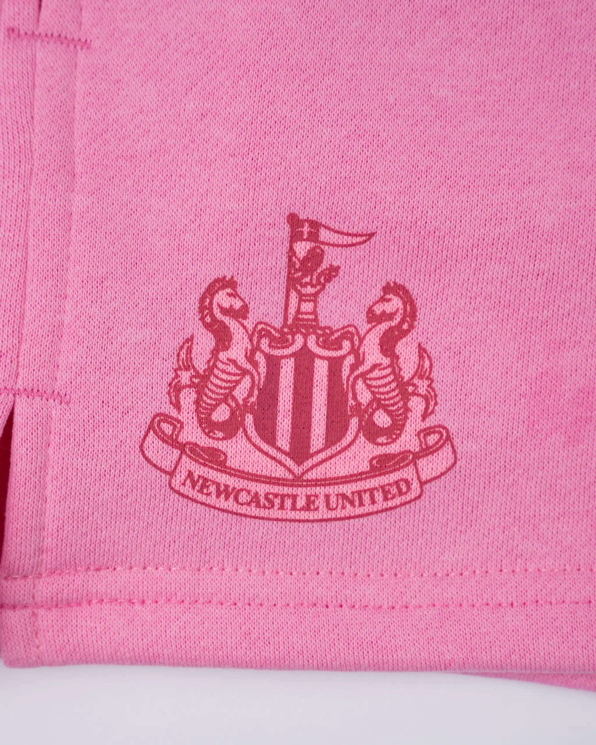 Newcastle United Girl's 1892 Pink Sweatshorts