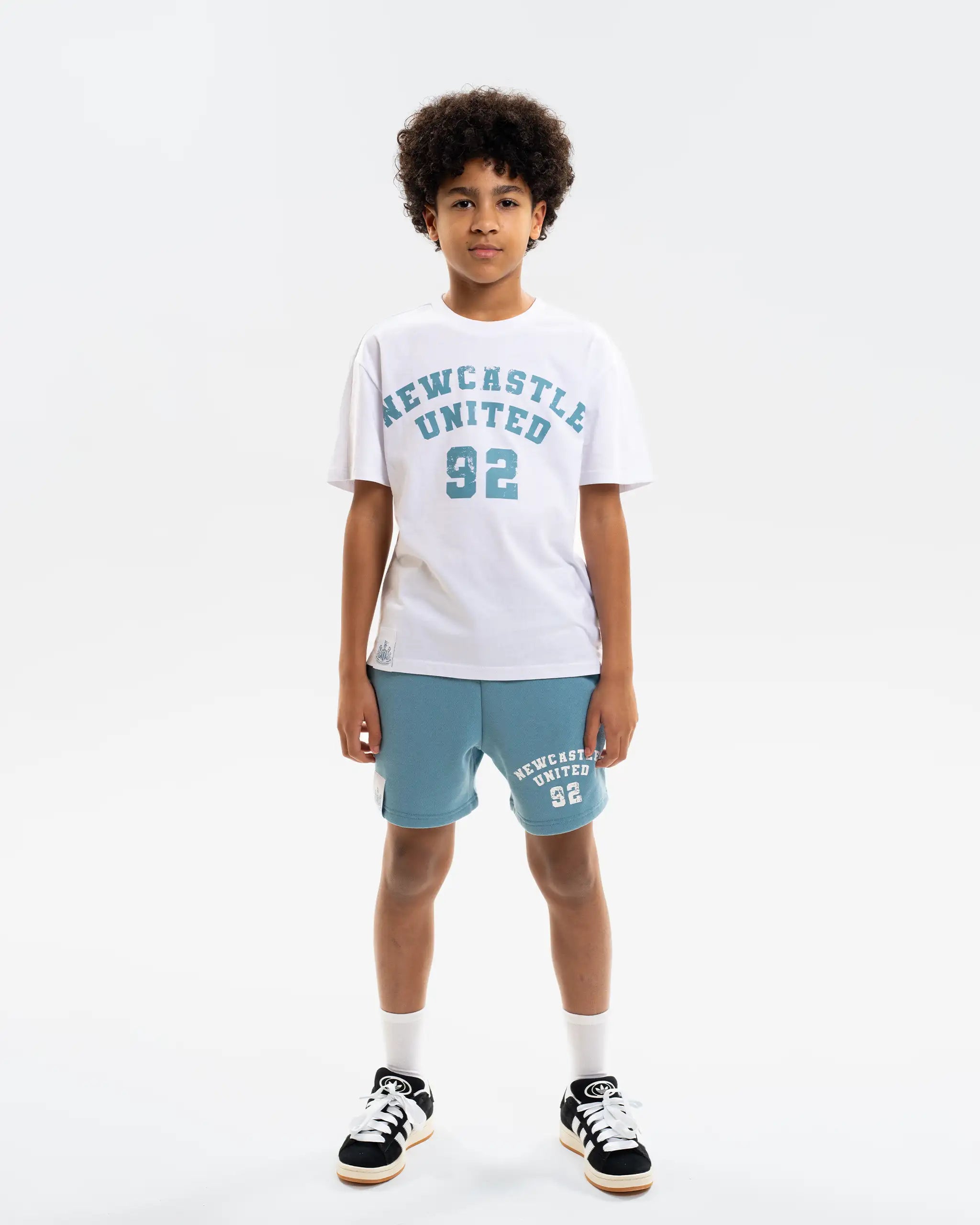 Newcastle United Boy's White Oversized T-Shirt