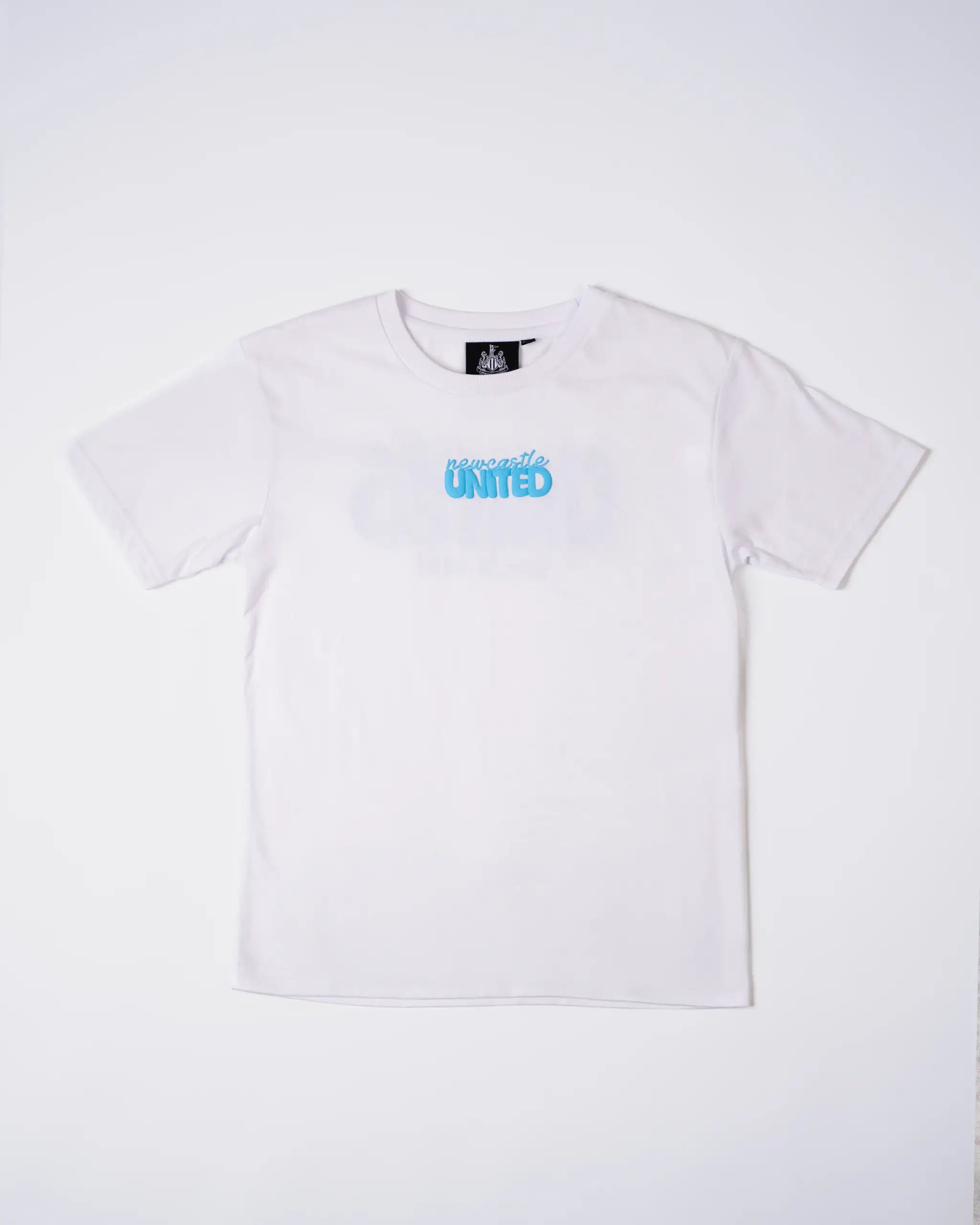 Newcastle United Girl's 1892 White & Blue Oversized T-Shirt