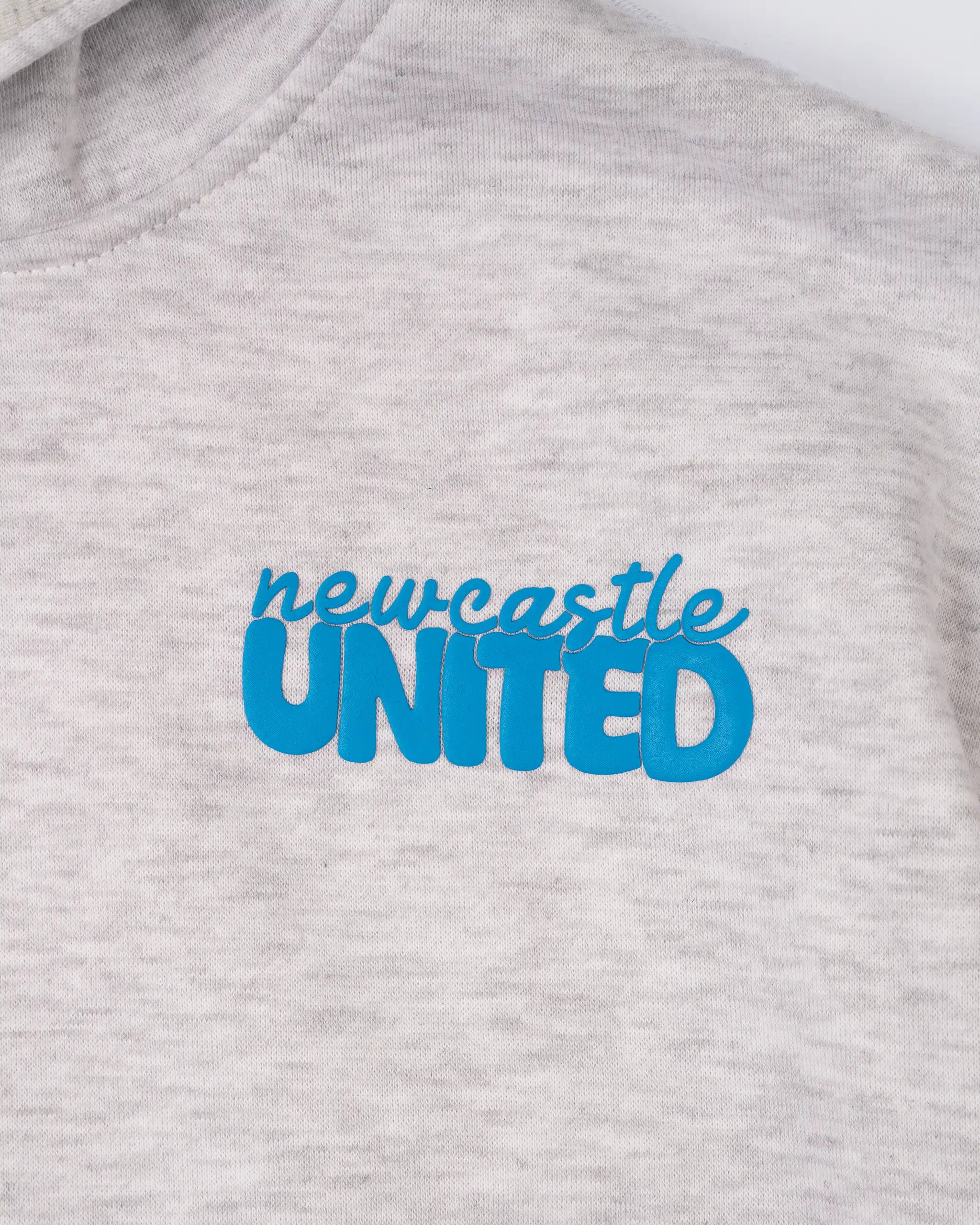 Newcastle United Girl's Grey Oversized Hoodie