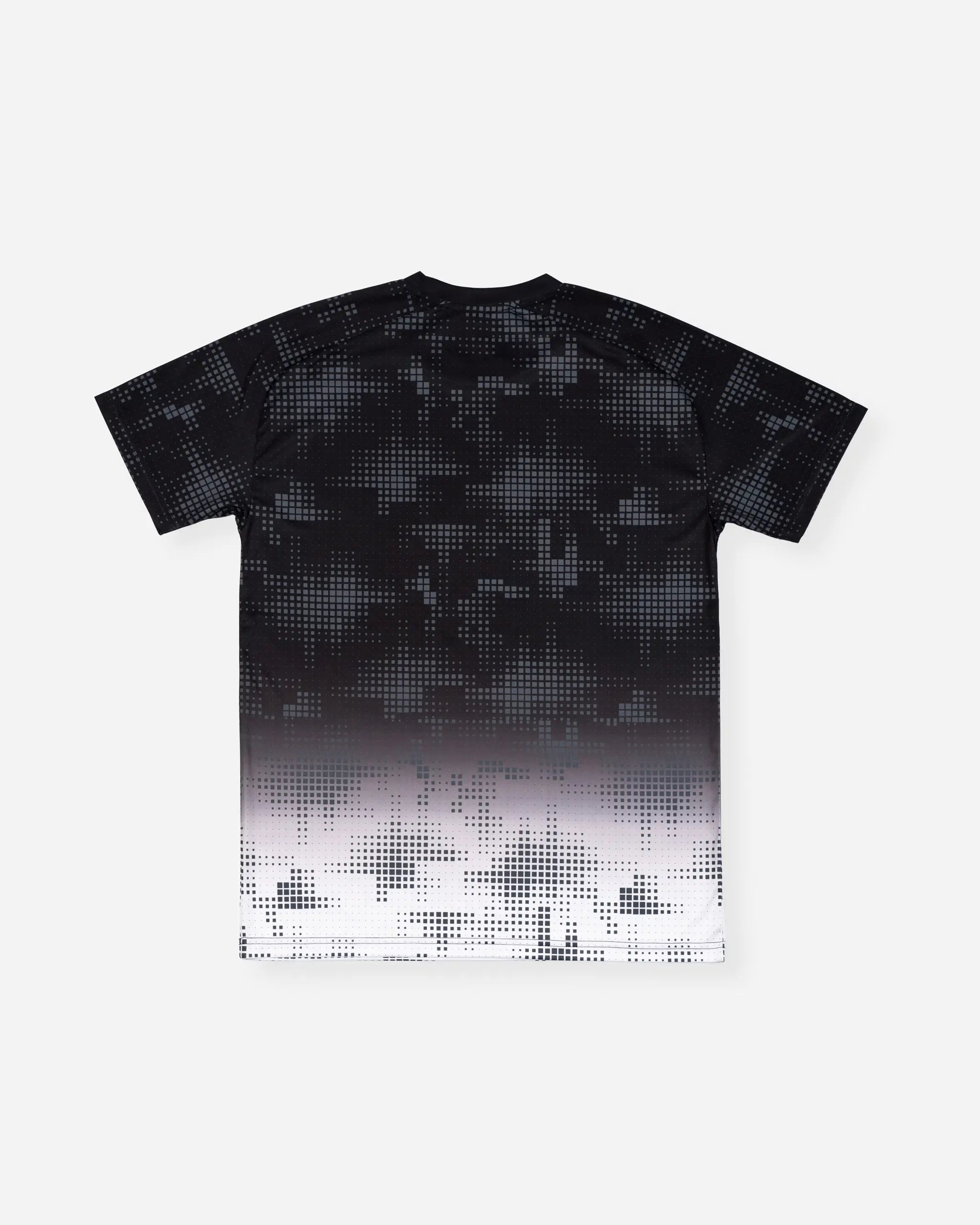 Newcastle United Men's Black & White Ombre Crest T-Shirt