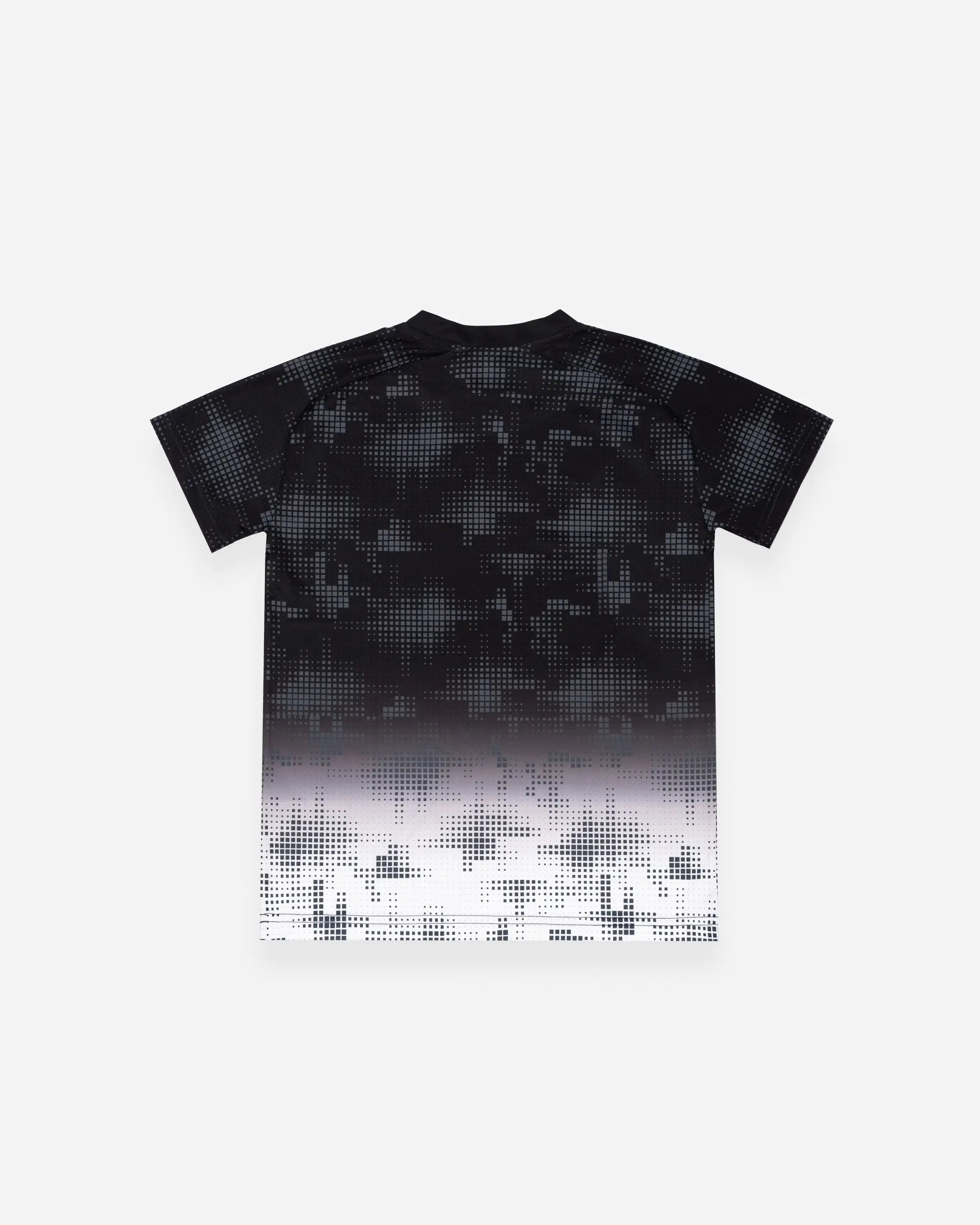Newcastle United Kids' Black & White Ombre Crest T-Shirt