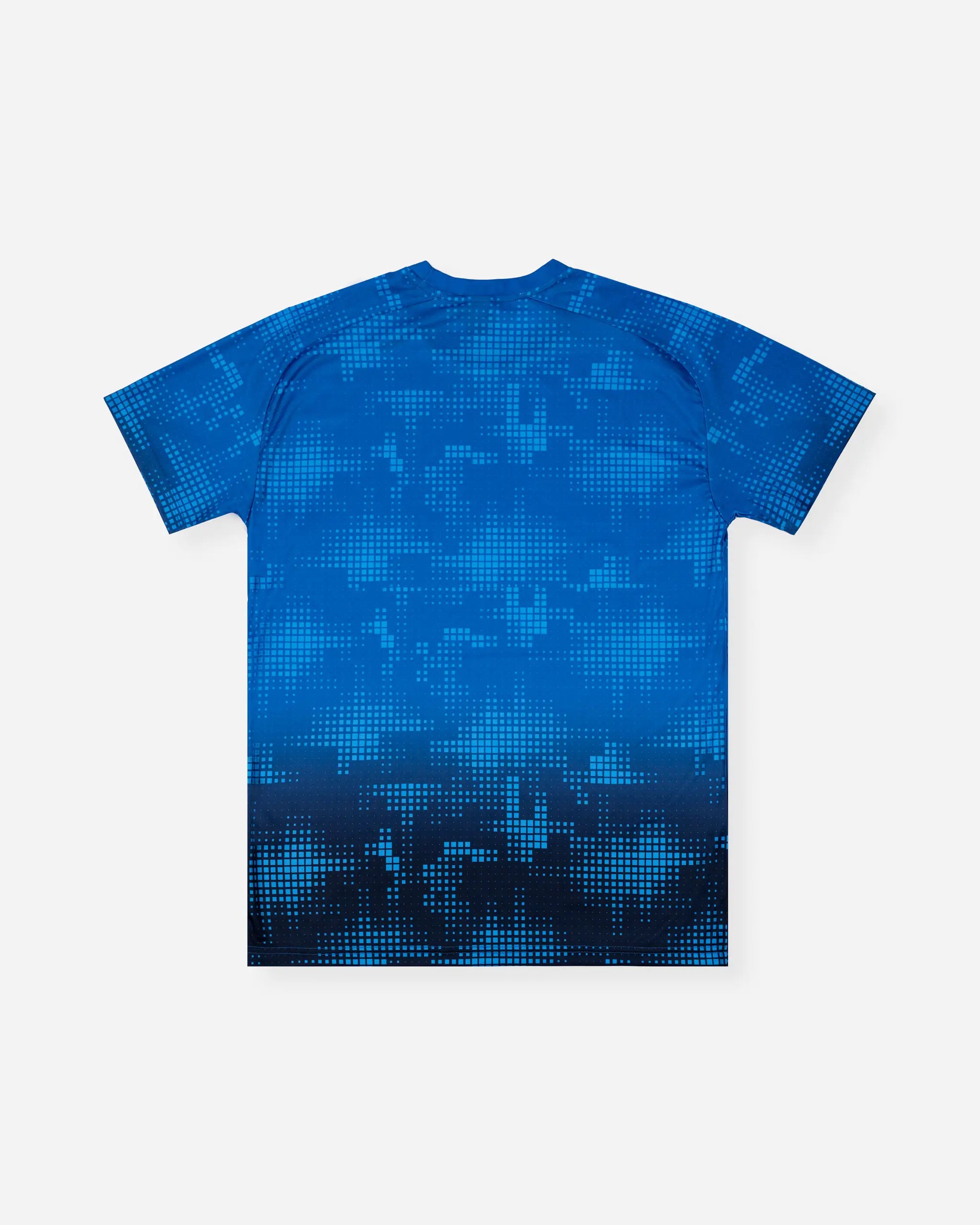 Newcastle United Men's Black & Blue Ombre Crest T-Shirt