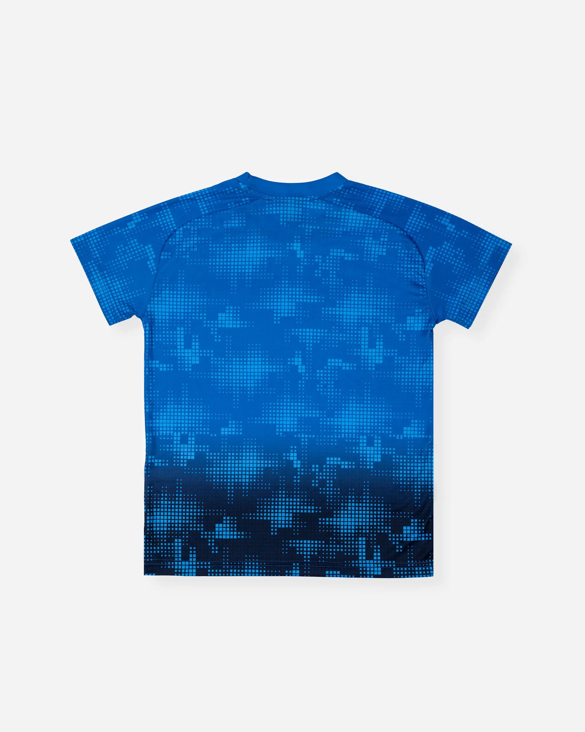 Newcastle United Kids' Black & Blue Ombre Crest T-Shirt