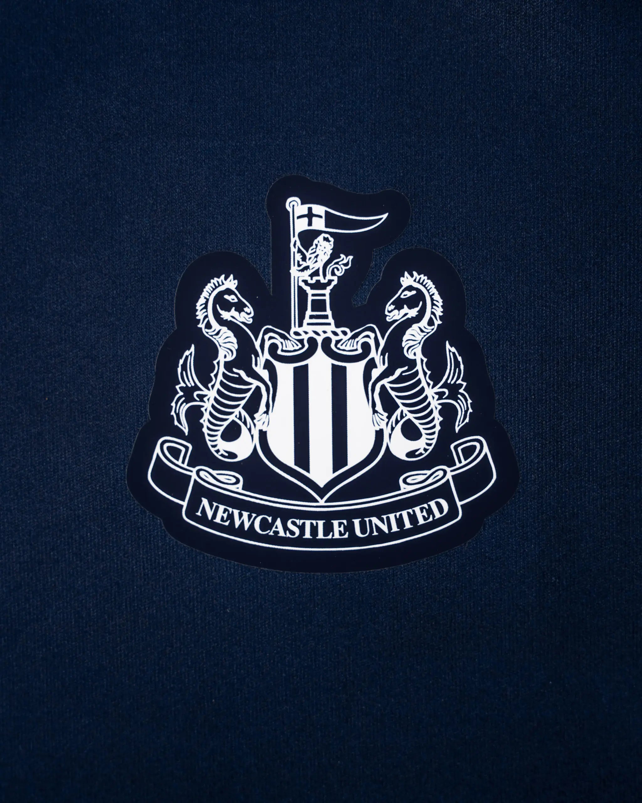 Newcastle United Men's Blue Ombre Panel Crest T-Shirt