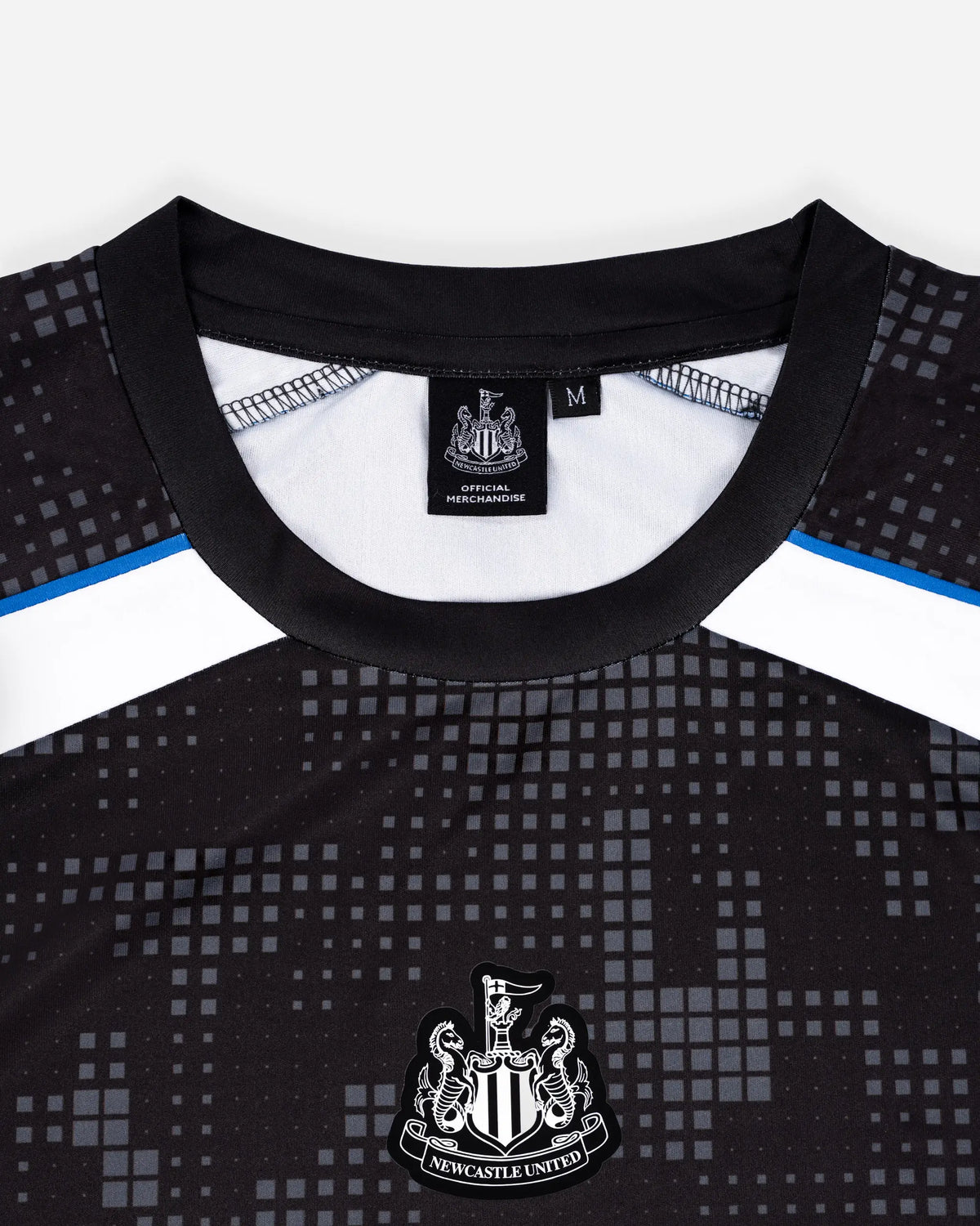 Newcastle United Men's Black Tech Poly T-Shirt