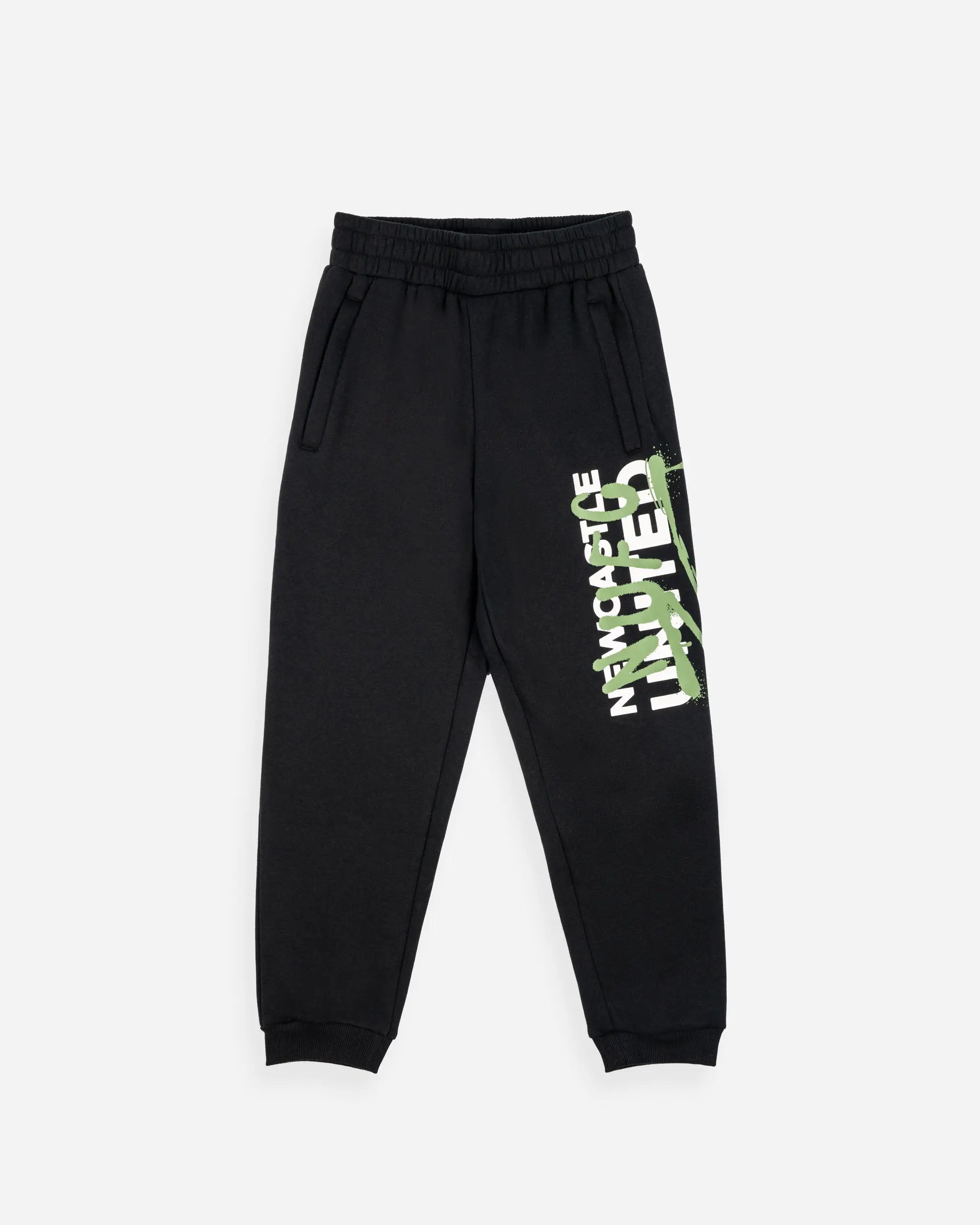 Newcastle United Kids' Black Graffiti Joggers