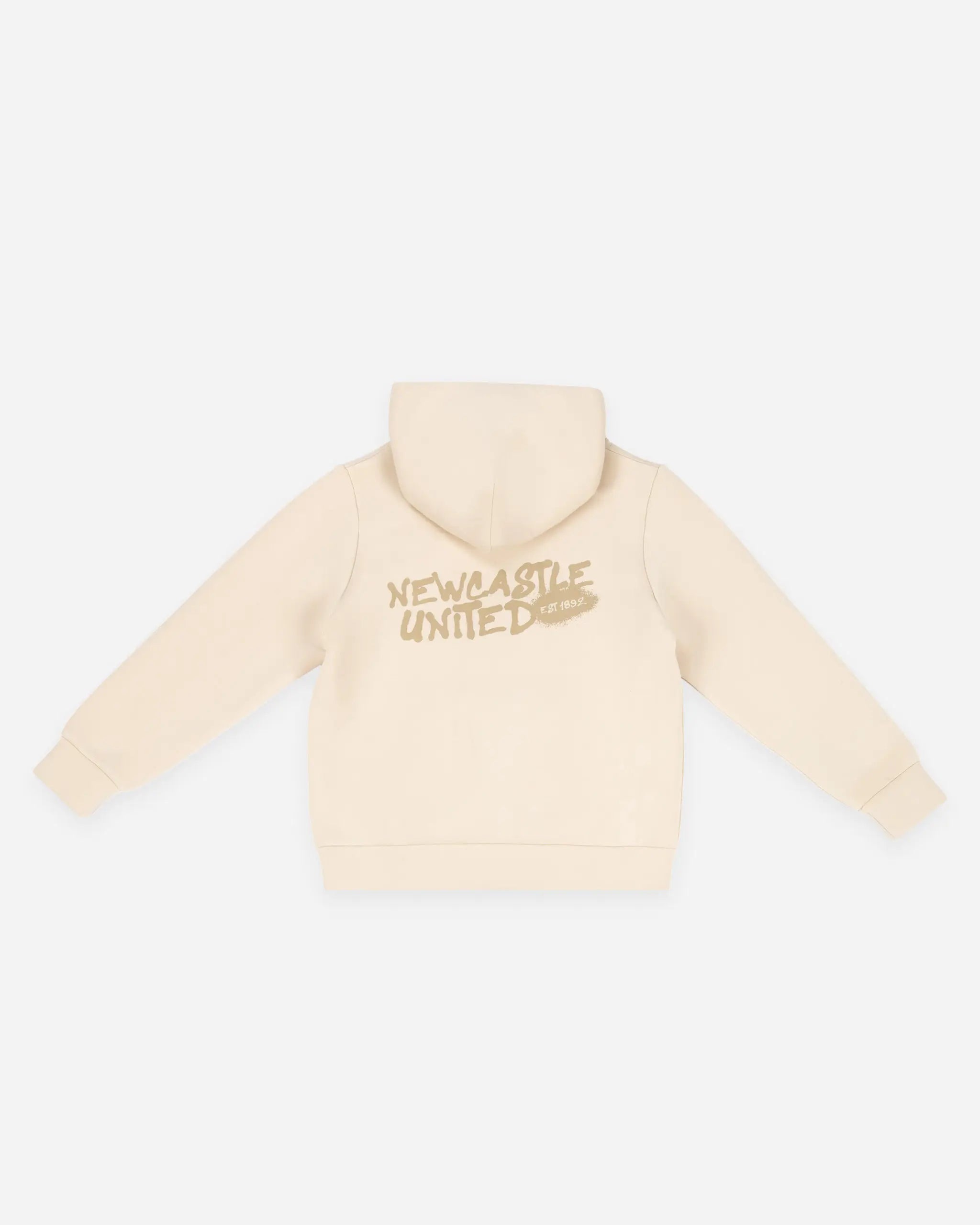 Newcastle United Kids' Sand Graffiti Print Scuba Hoodie
