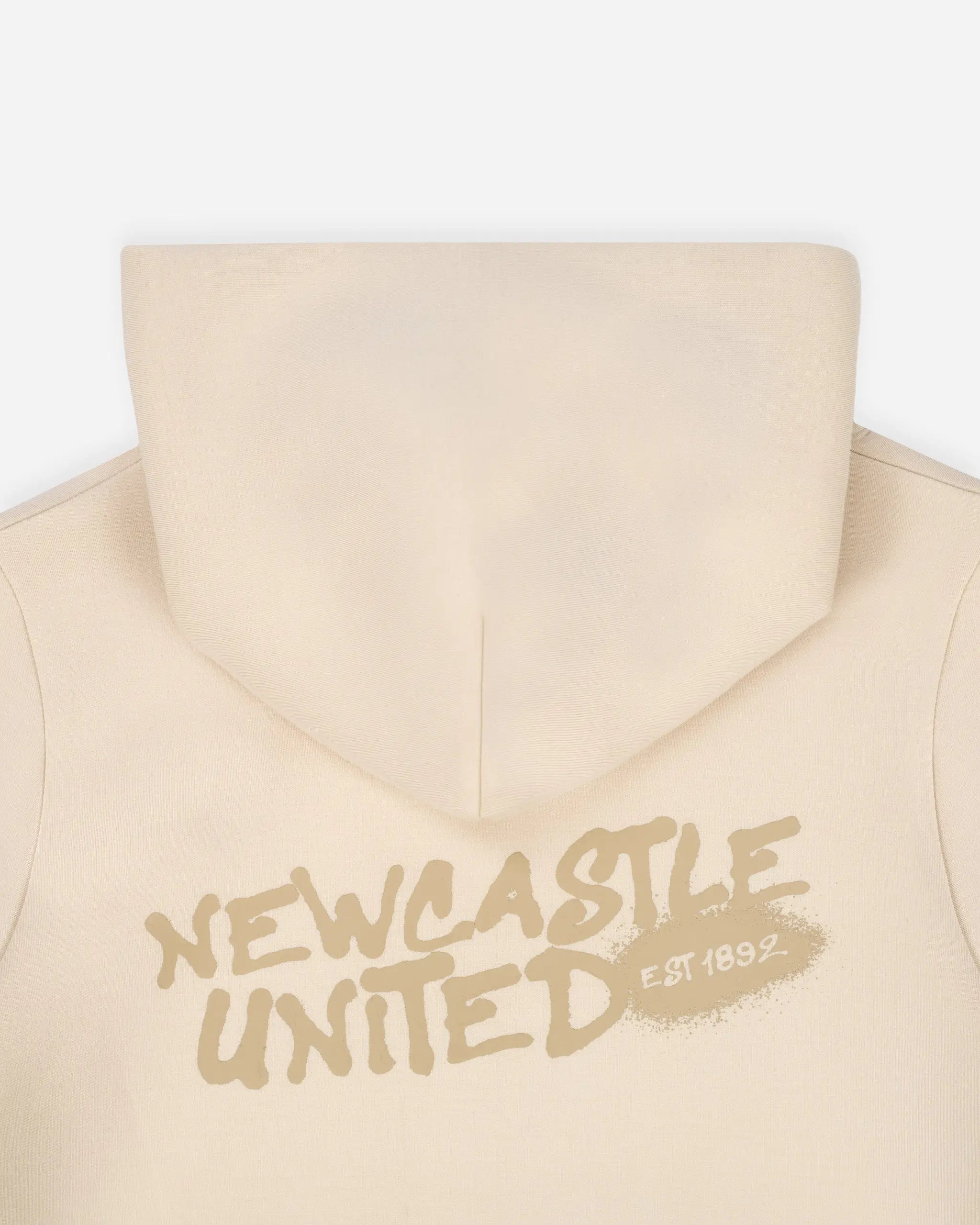 Newcastle United Kids' Sand Graffiti Print Scuba Hoodie