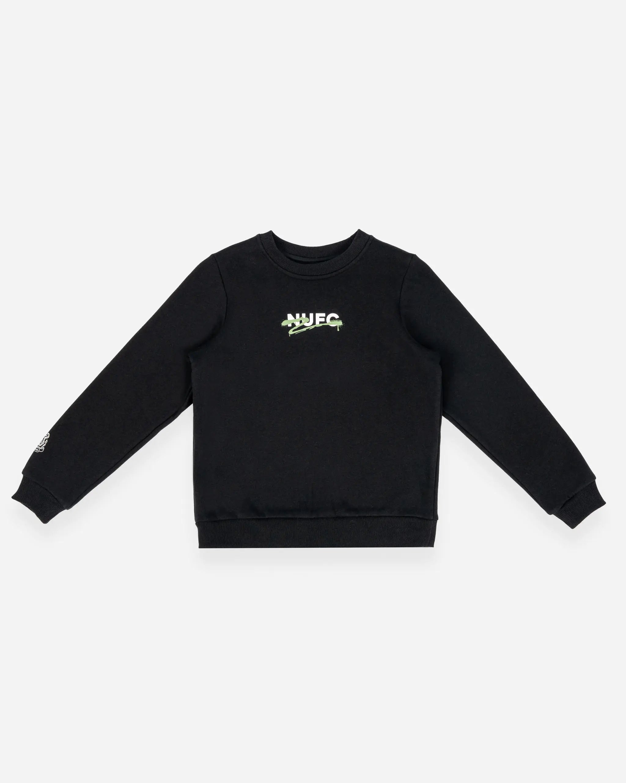 Newcastle United Kids' Black Graffiti Sweatshirt