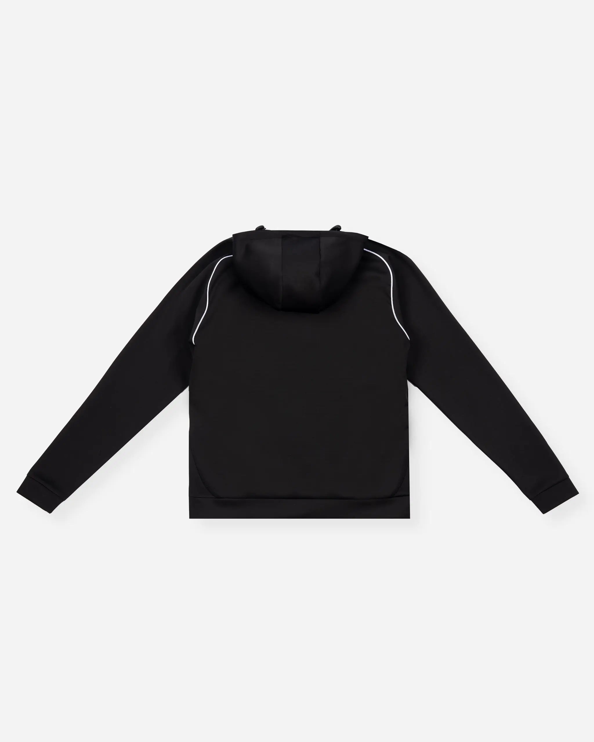 Newcastle United Men's Black Tech Poly 1/4 Zip Hoodie