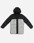 Newcastle United Kids' Reflective Longline Padded Coat