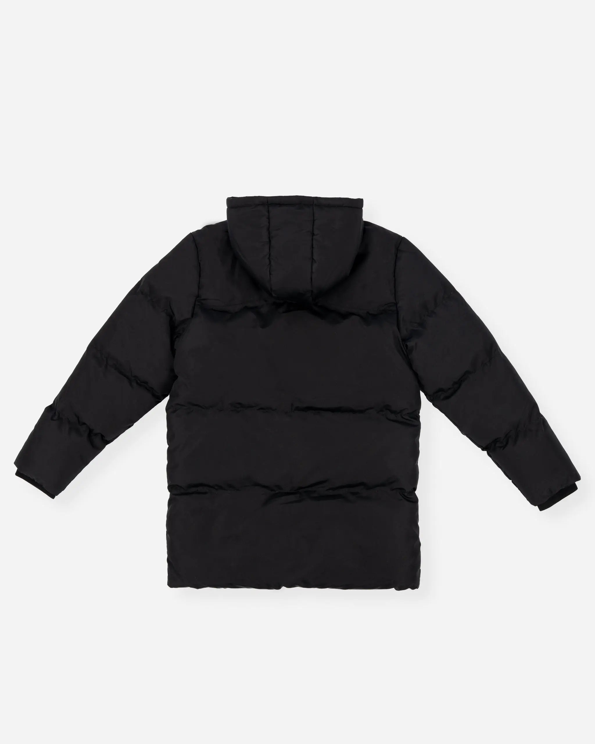 Newcastle United Kids' Black Longline Padded Coat