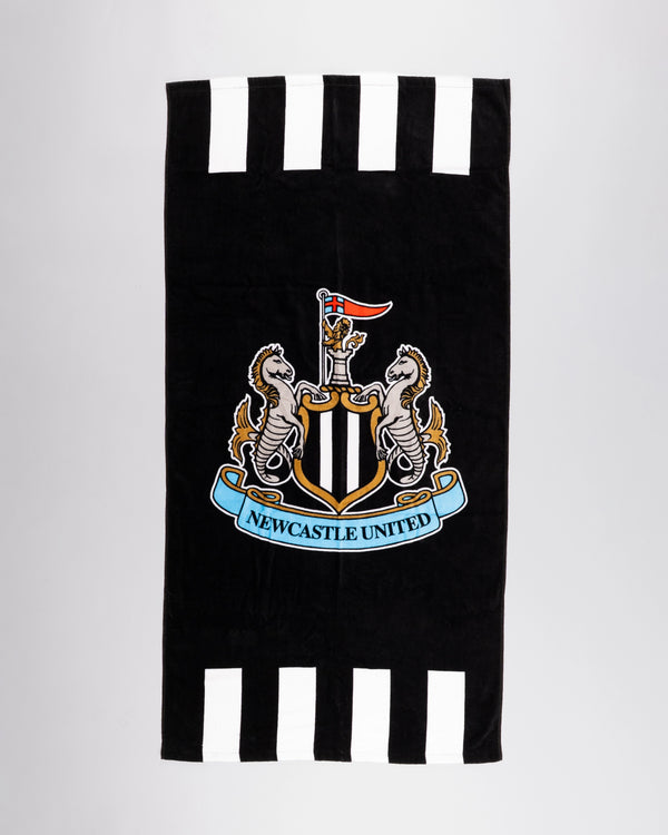 Newcastle United Coloured Crest Beach Towel