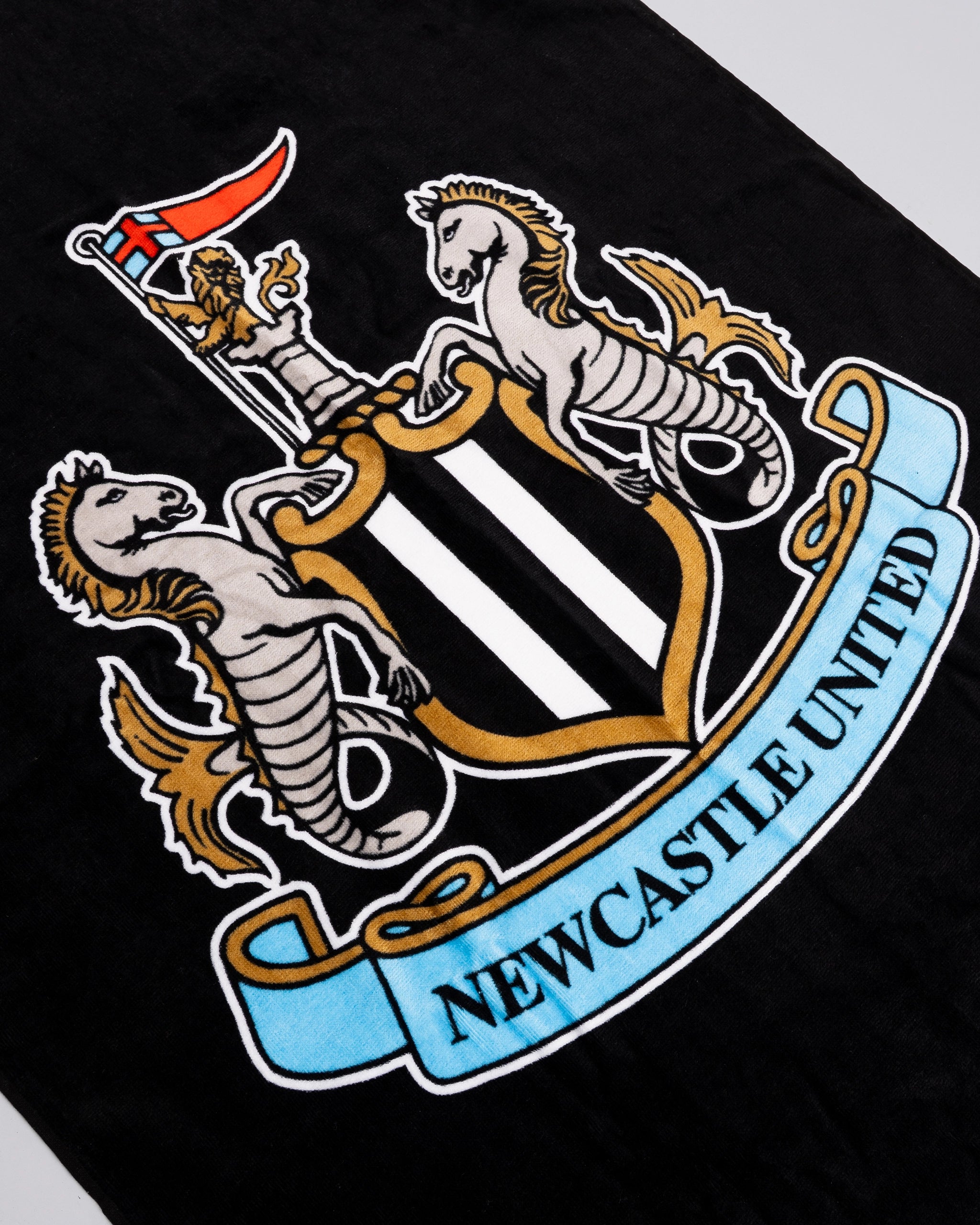 Newcastle United Coloured Crest Beach Towel