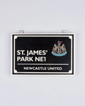 Newcastle United LED St. James' Park Street Sign