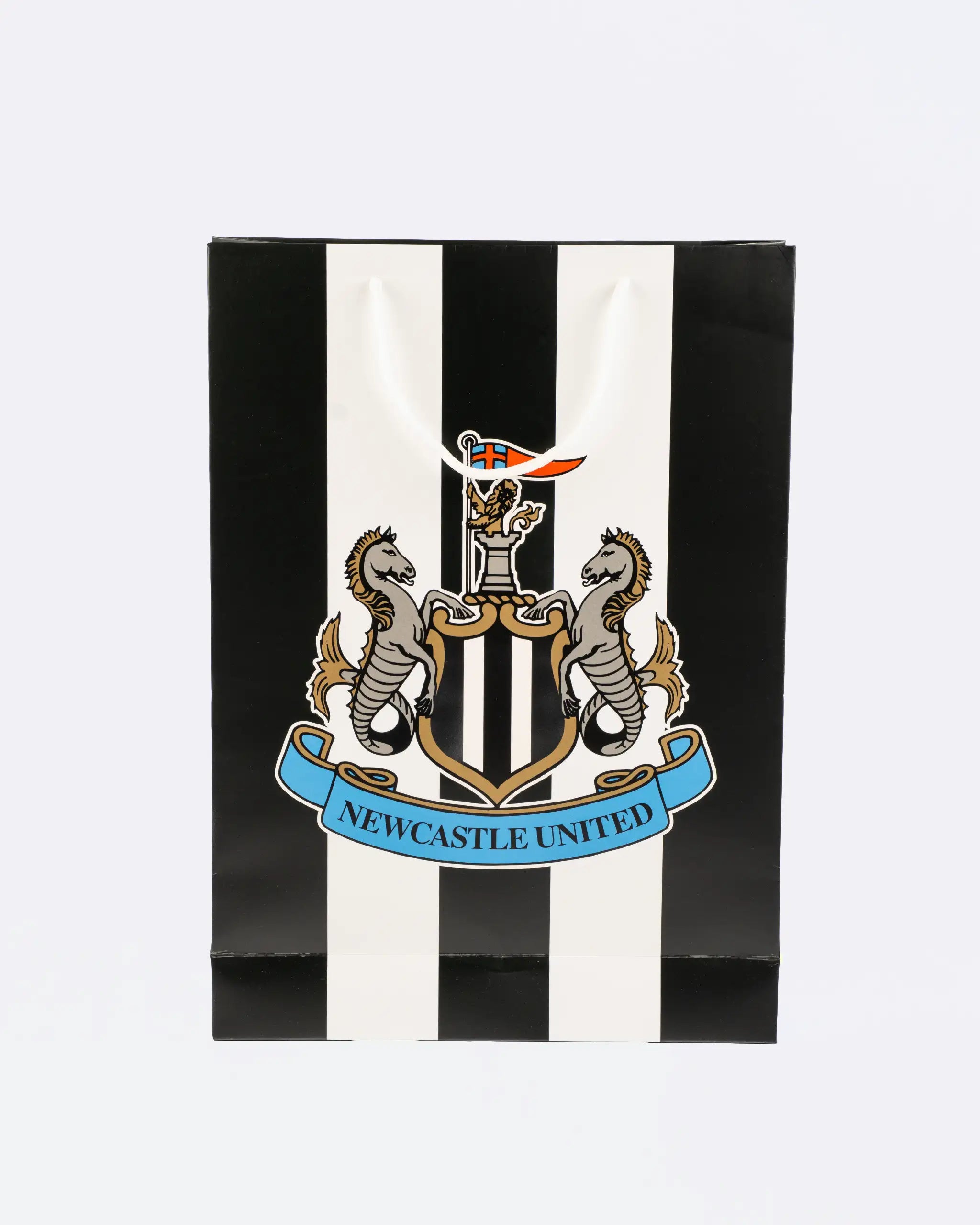 Newcastle United Striped Gift Bag
