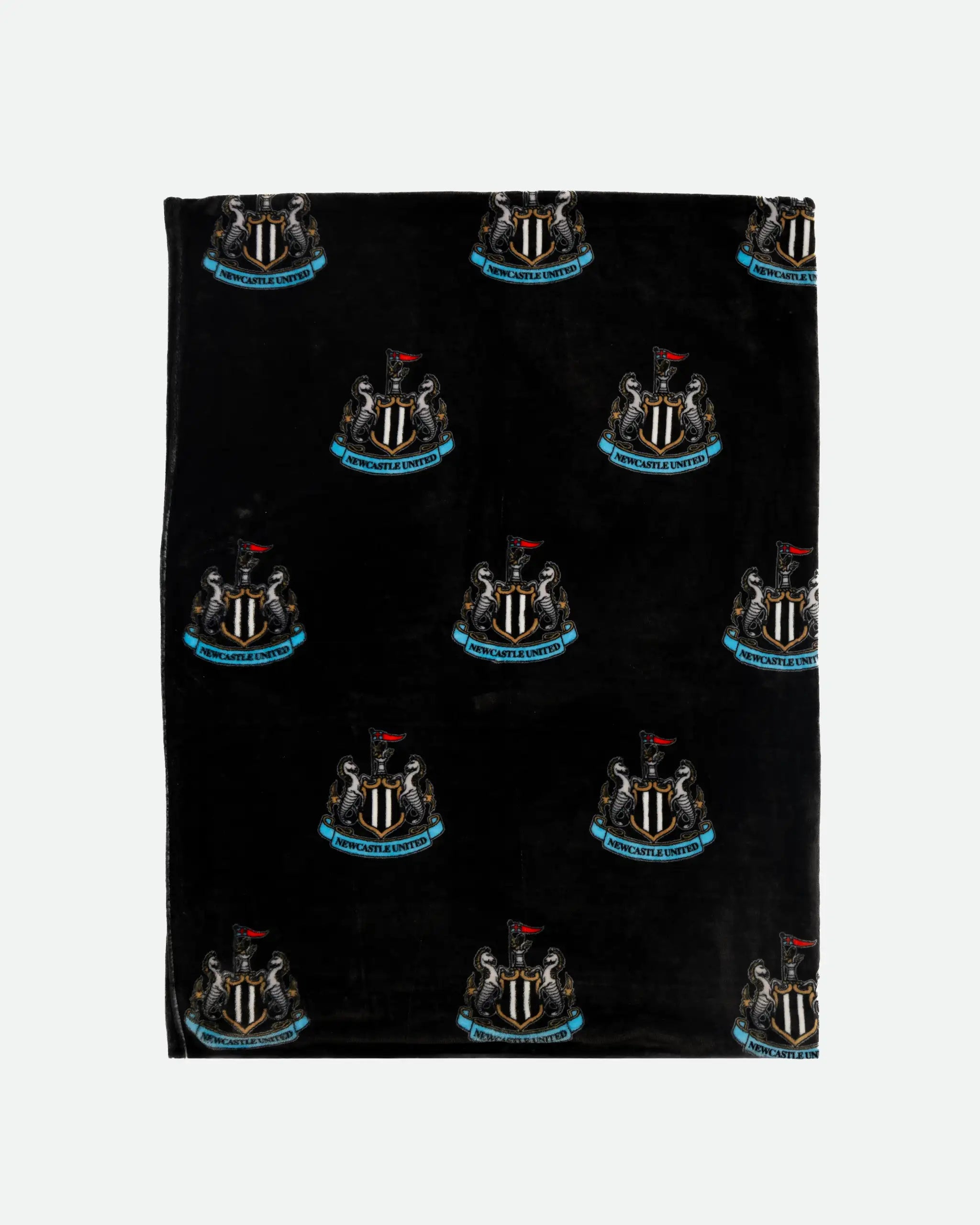 Newcastle United Black Crest Fleece Blanket