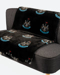 Newcastle United Black Crest Fleece Blanket