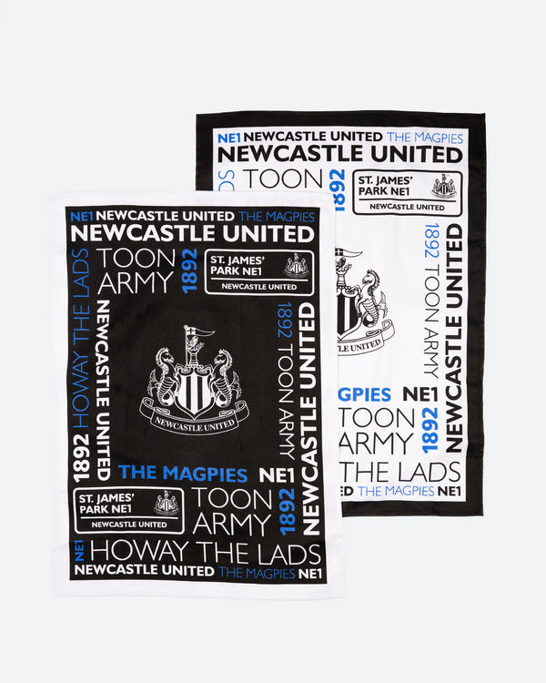Newcastle United 2 Pack Toon Army Tea Towels