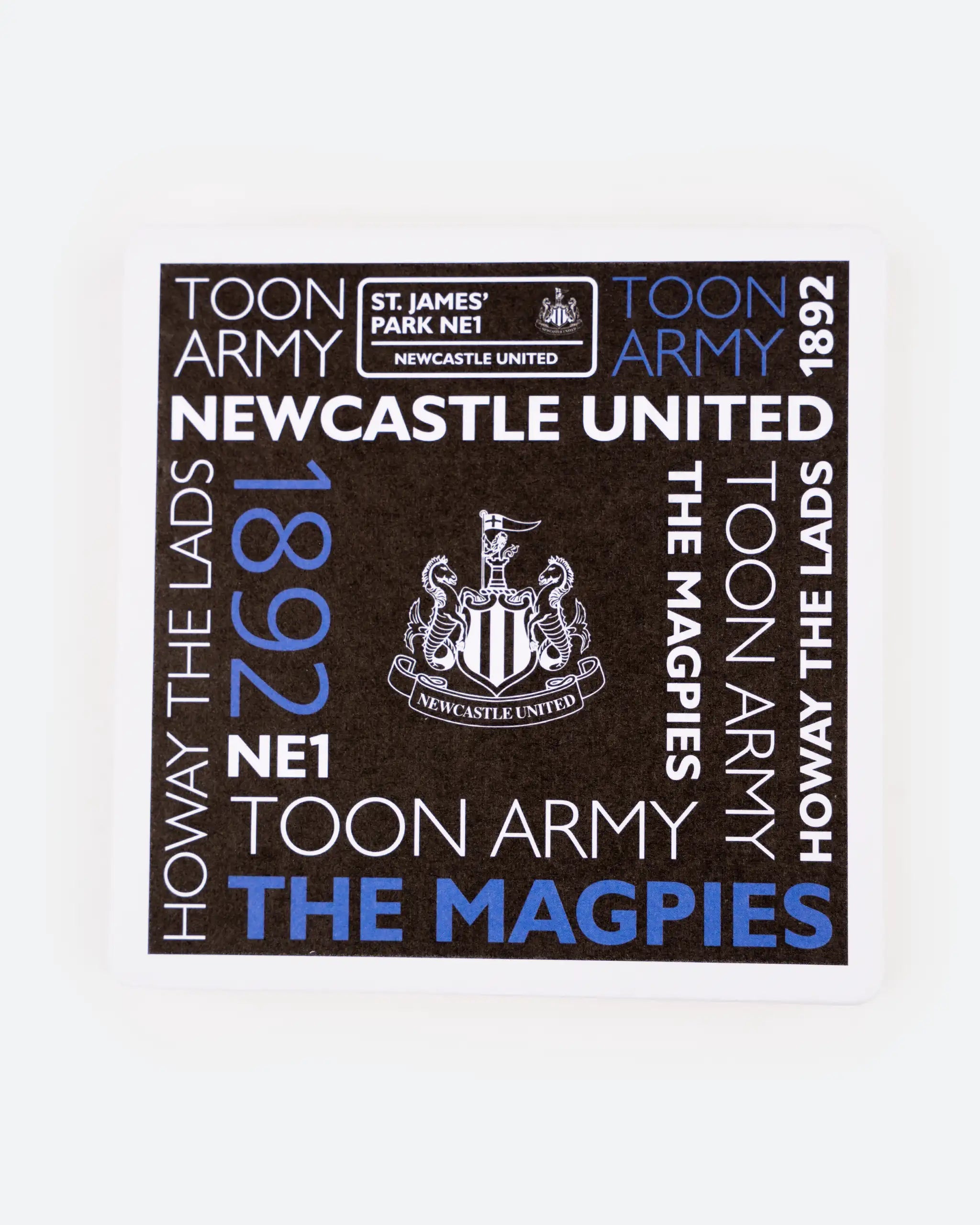Newcastle United 10 Pack Toon Army Beer Mats