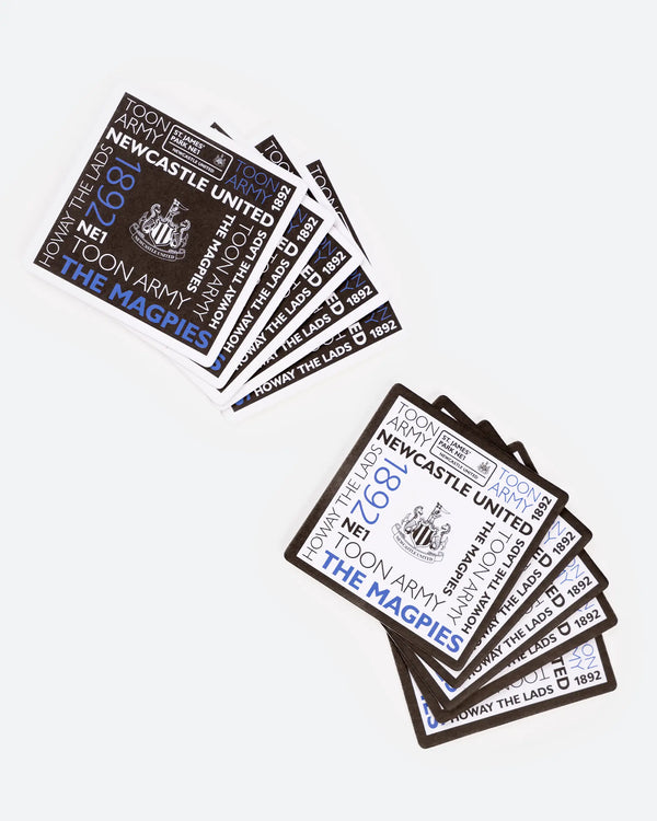 Newcastle United 10 Pack Toon Army Beer Mats
