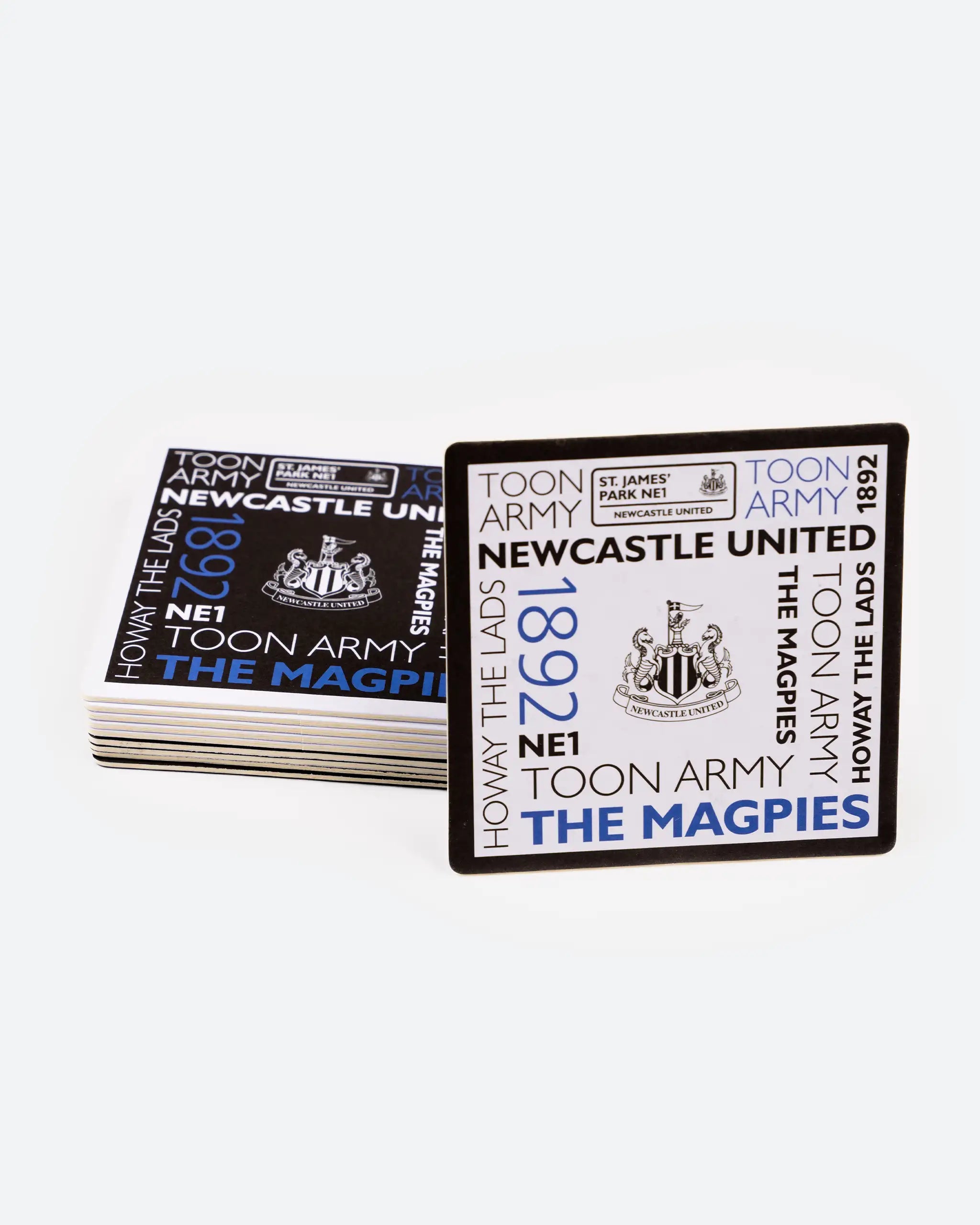 Newcastle United 10 Pack Toon Army Beer Mats