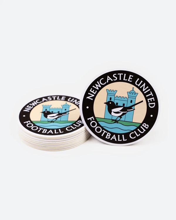 Newcastle United 10 Pack Retro Crest Beer Mats