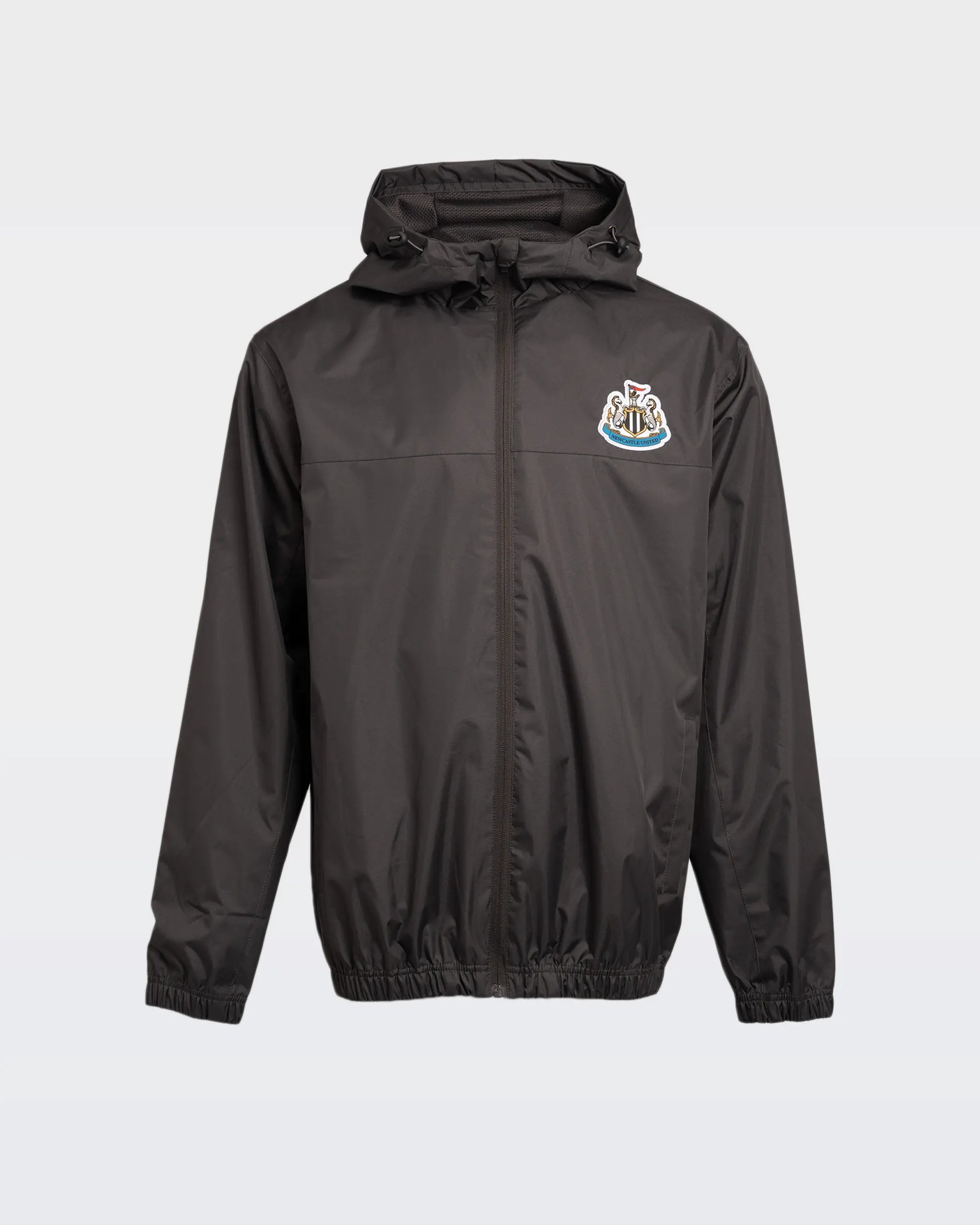 Newcastle United Men's Charcoal Terrace Shower Jacket