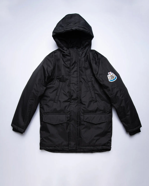 Newcastle United Kids' Black Terrace Long Jacket