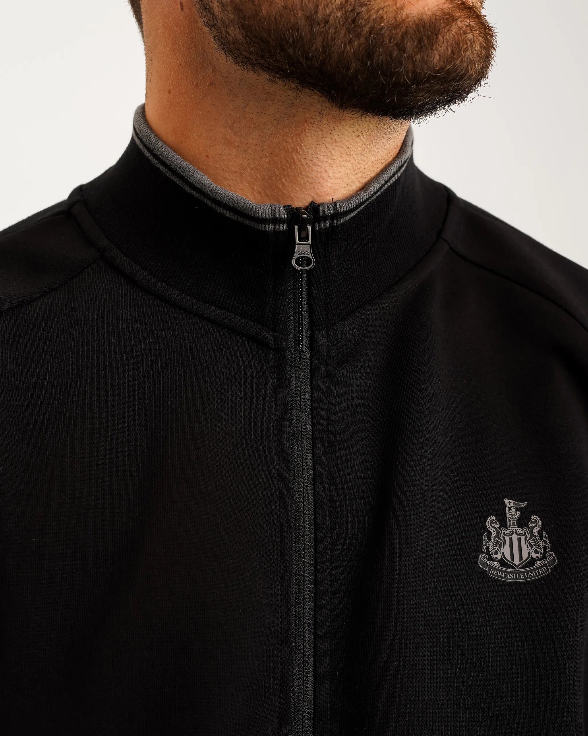 Newcastle United Men's Black Label Track Top