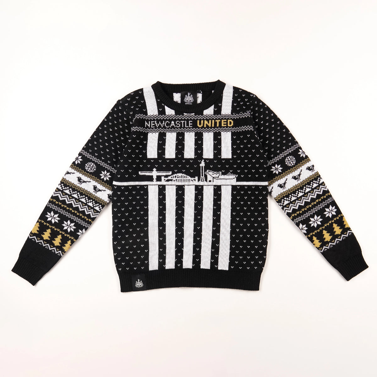 Newcastle United Howay The Lads Kids Christmas Jumper