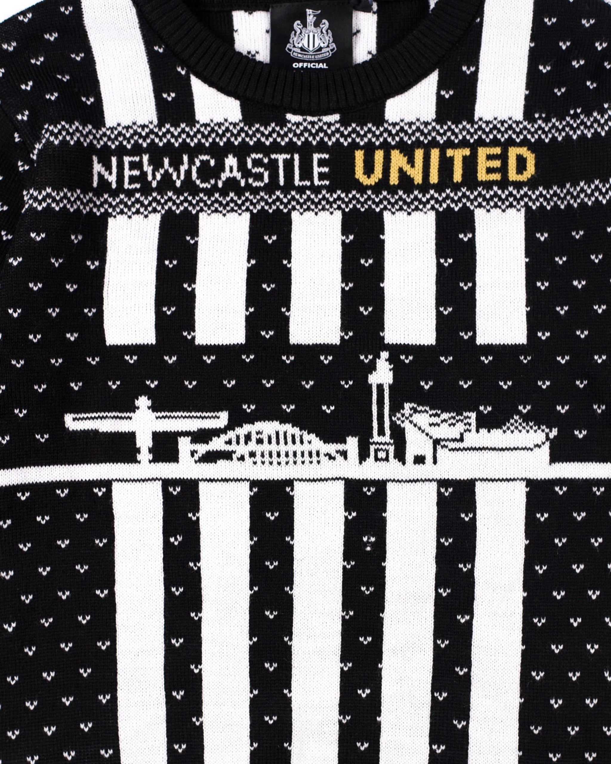 Newcastle United Howay The Lads Kids' Christmas Jumper