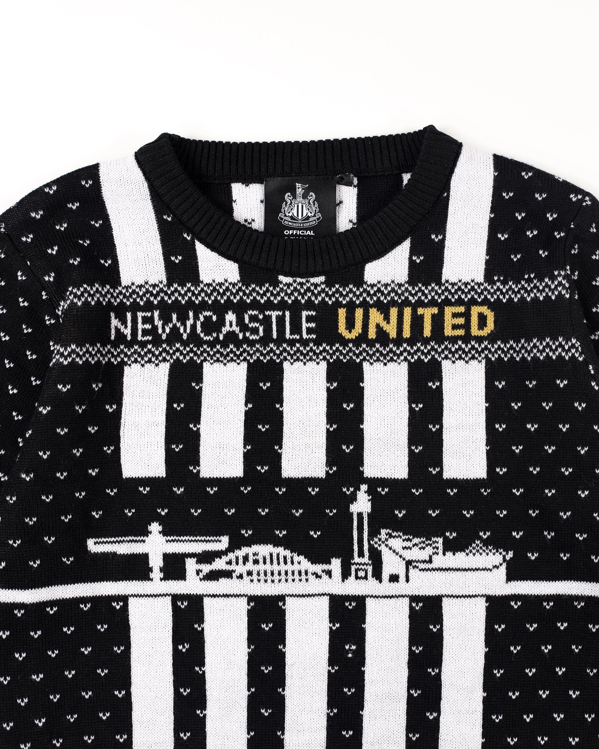 Newcastle United Howay The Lads Kids' Christmas Jumper