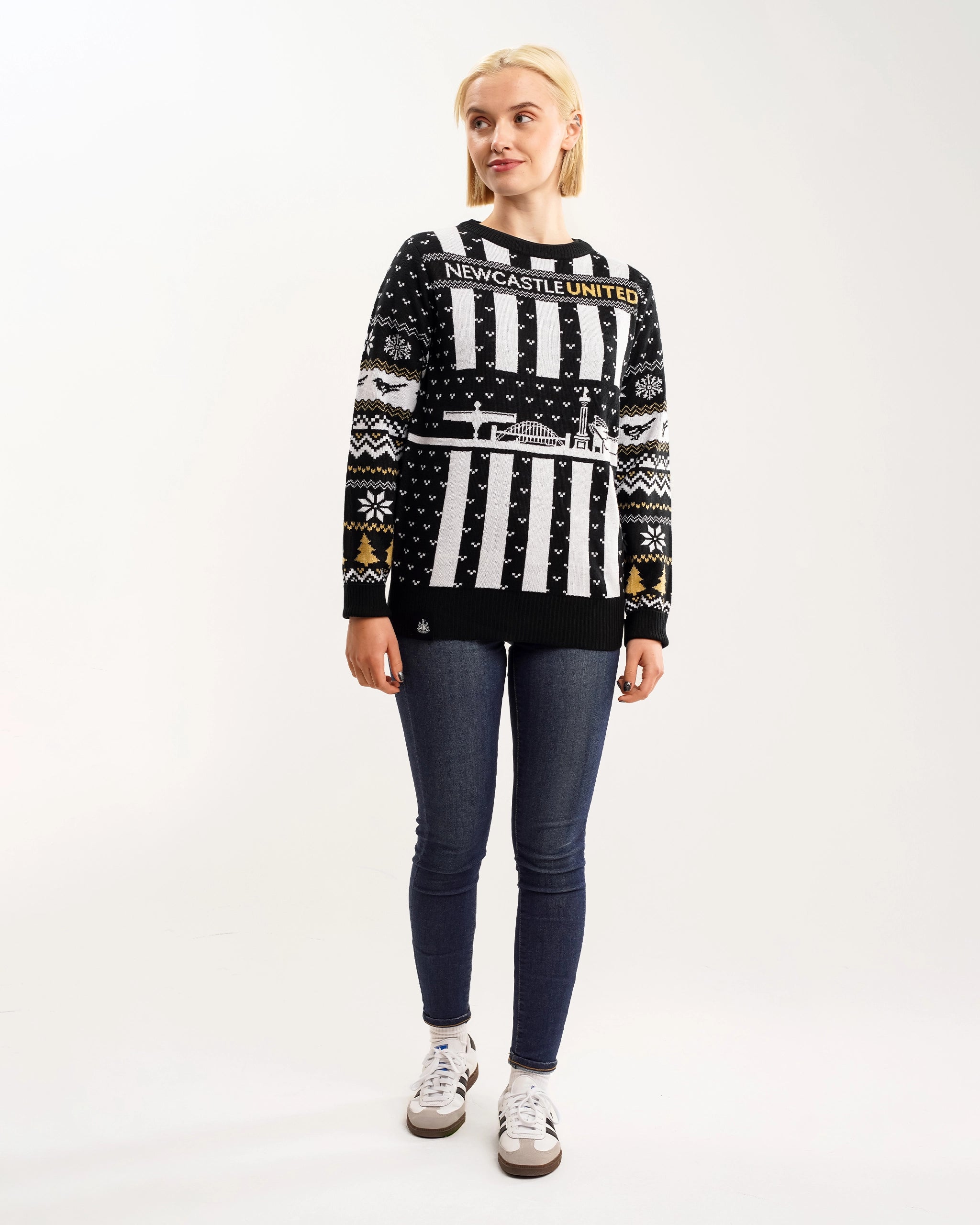 Newcastle United Howay The Lasses Christmas Jumper