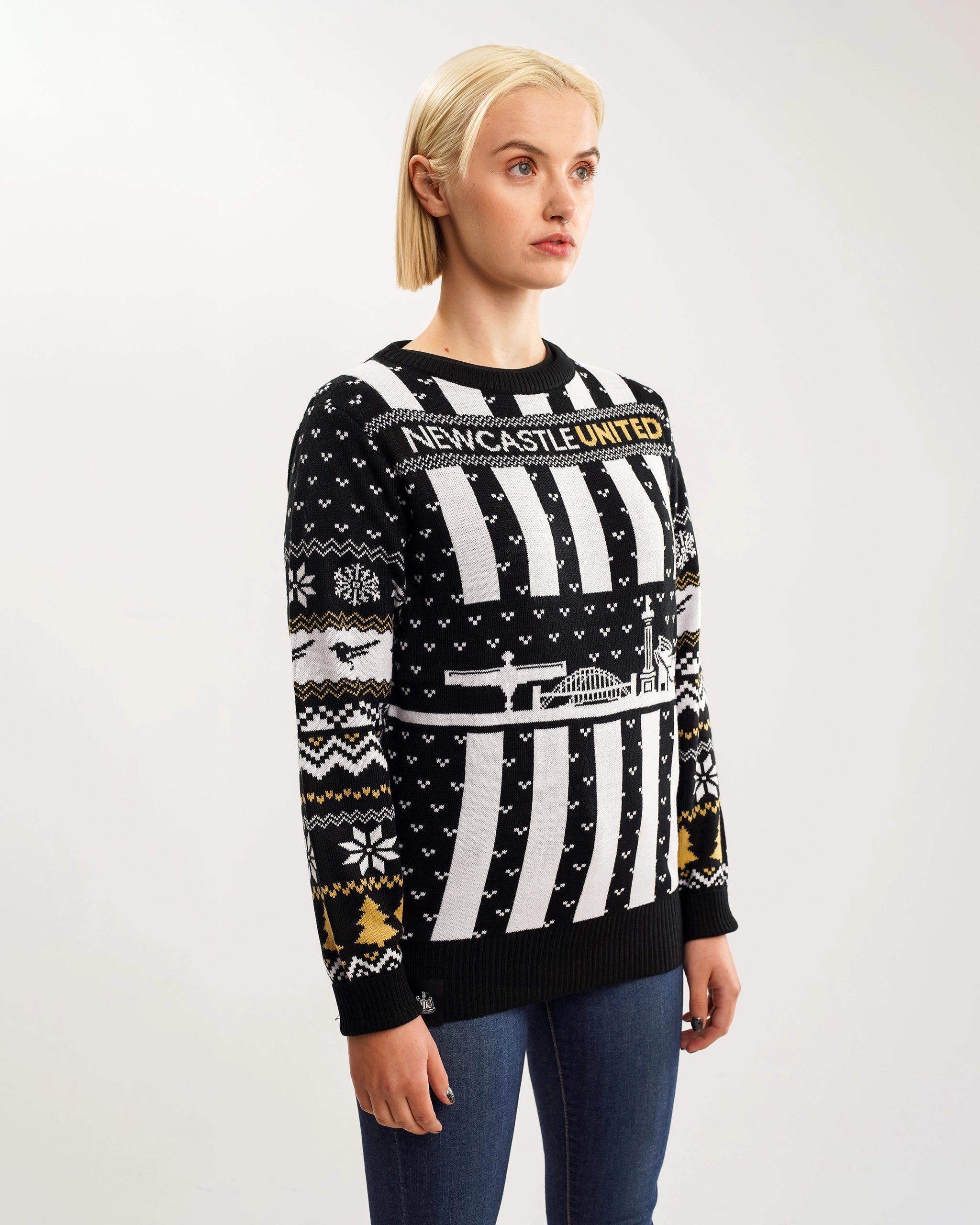 Newcastle United Howay The Lasses Christmas Jumper