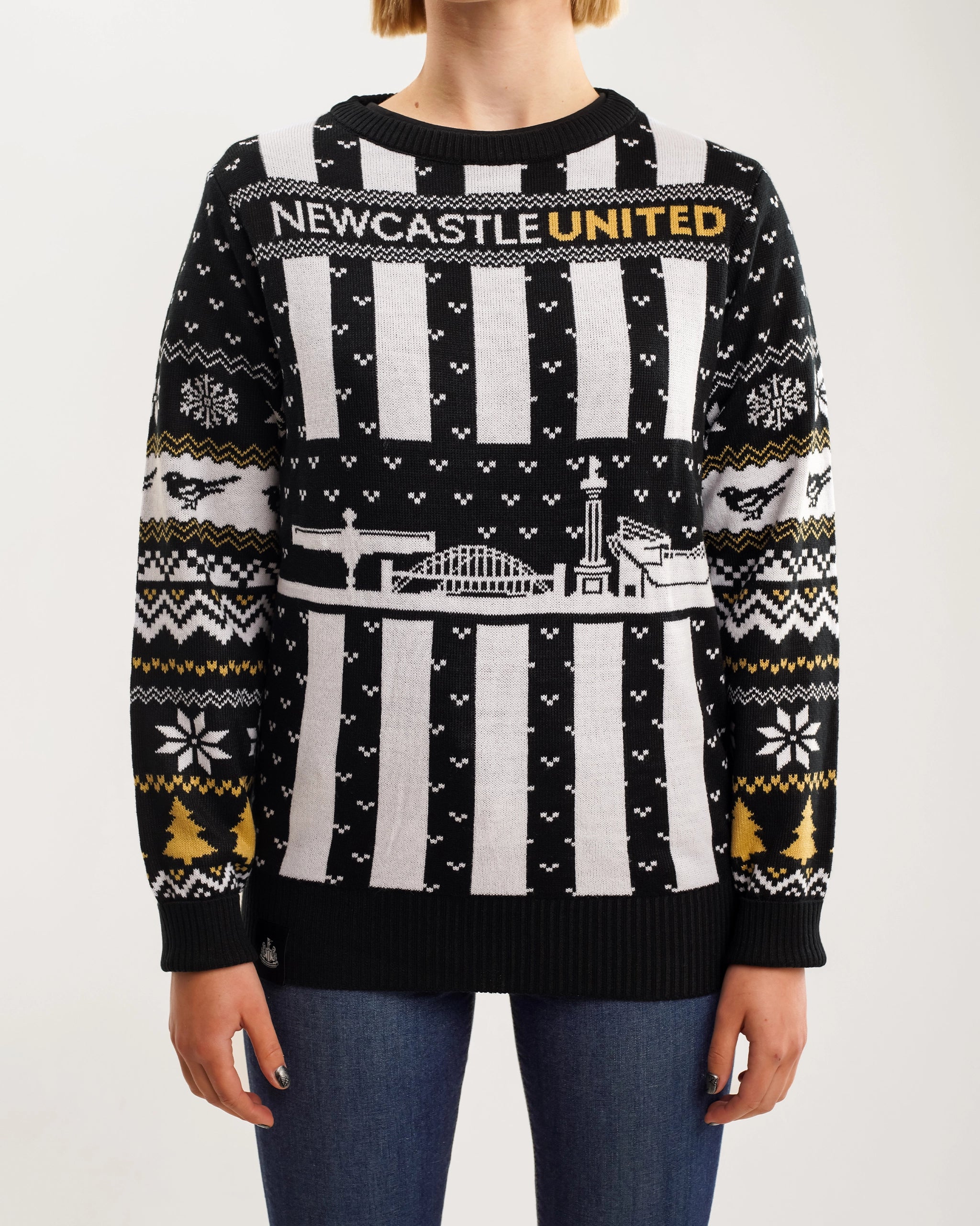 Newcastle United Howay The Lasses Christmas Jumper