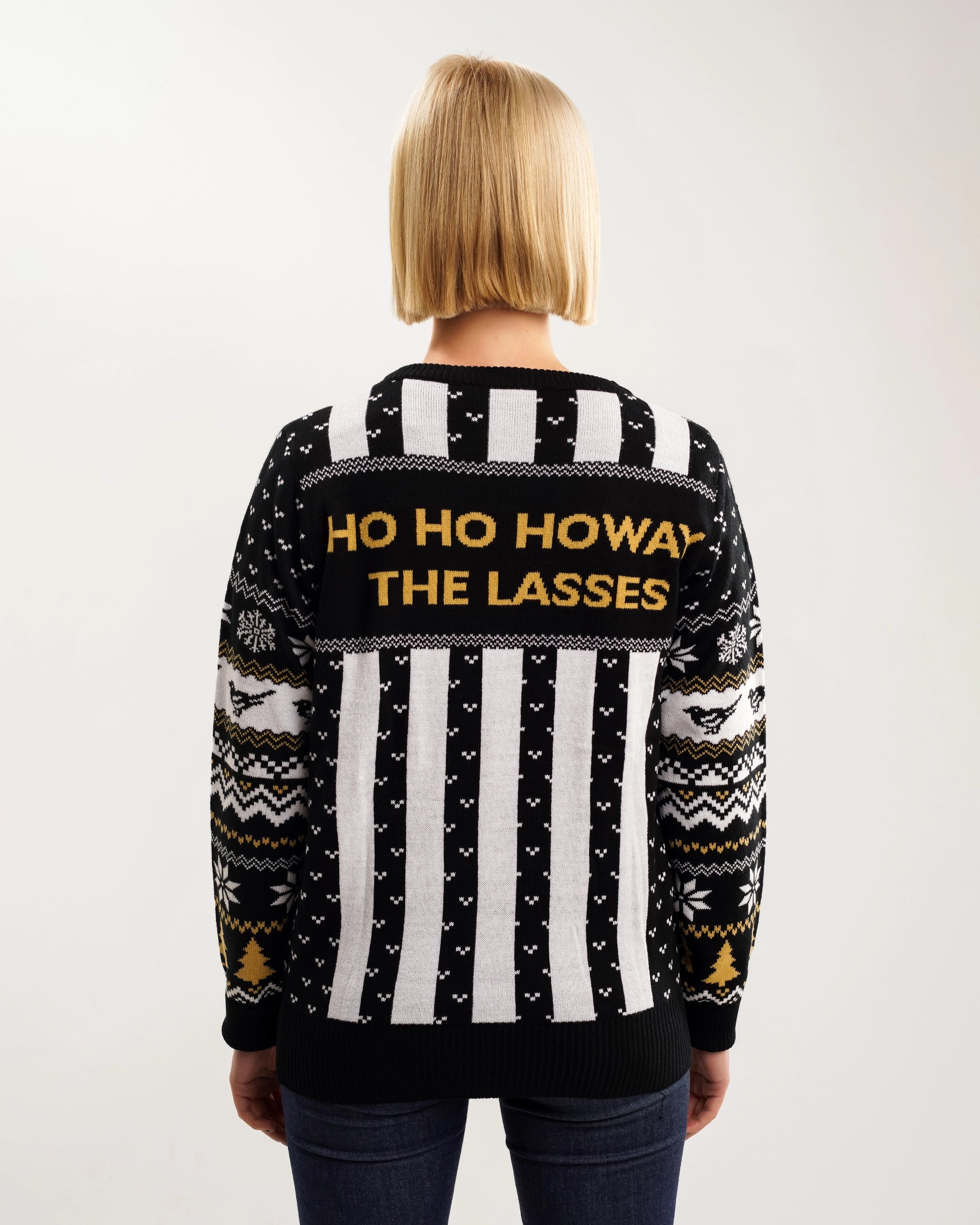 Newcastle United Howay The Lasses Christmas Jumper