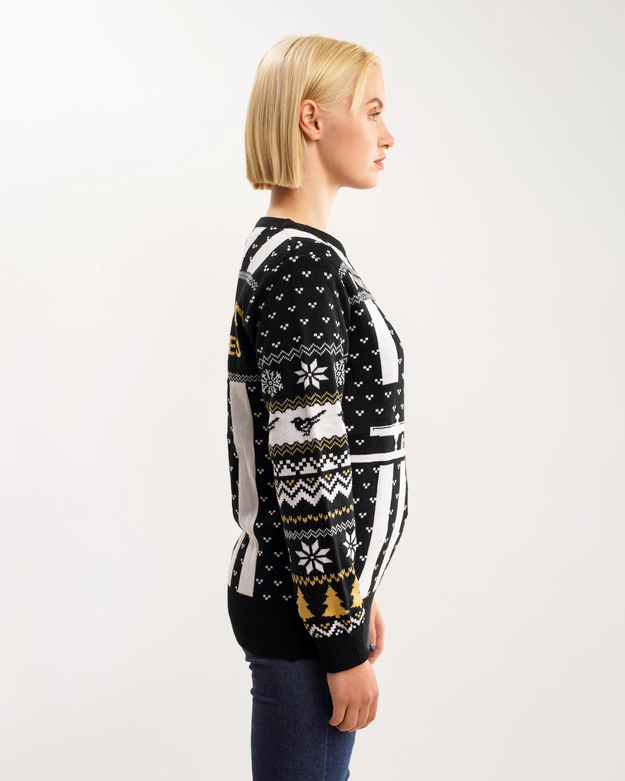 Newcastle United Howay The Lasses Christmas Jumper