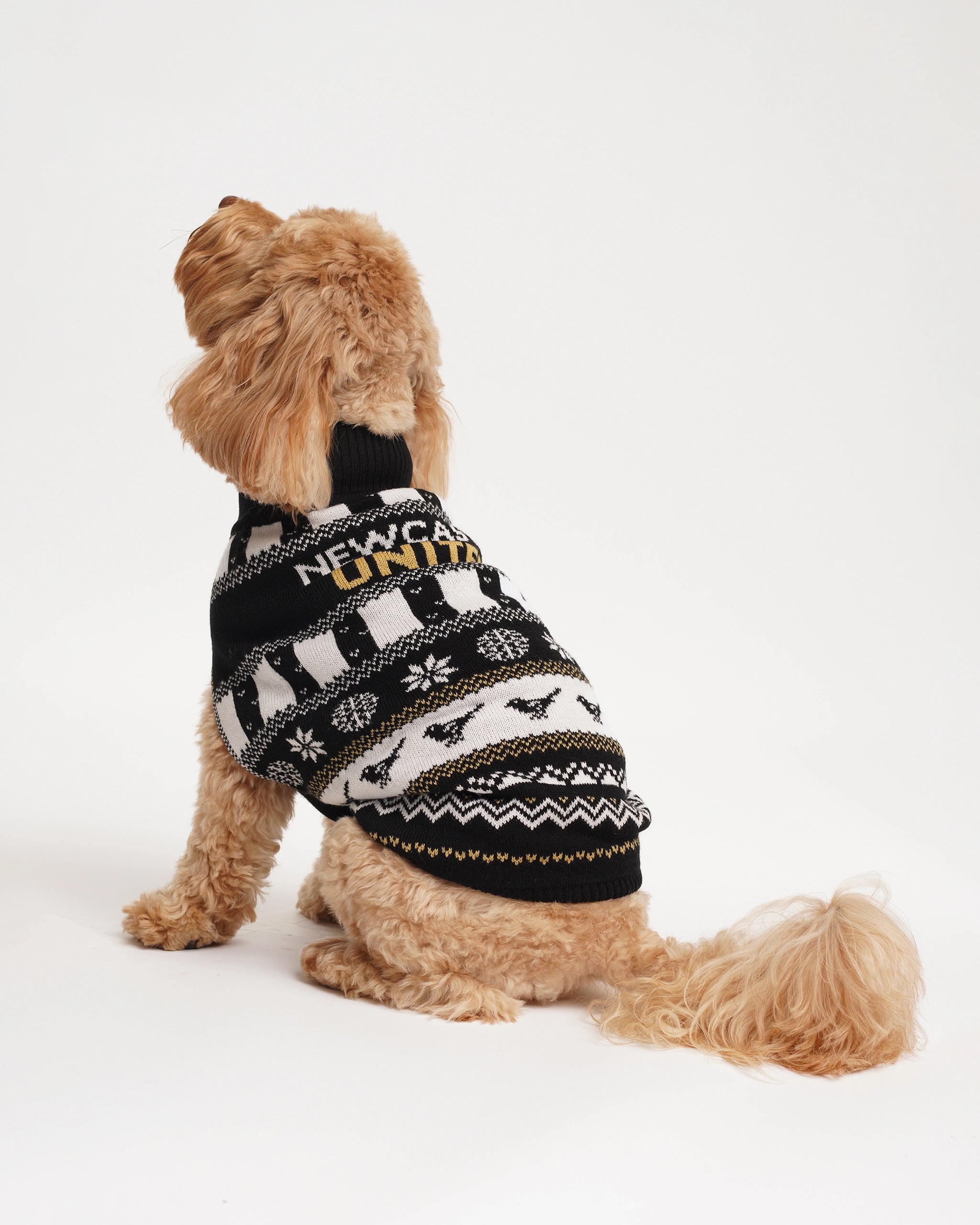 Newcastle United Dogs Christmas Jumper