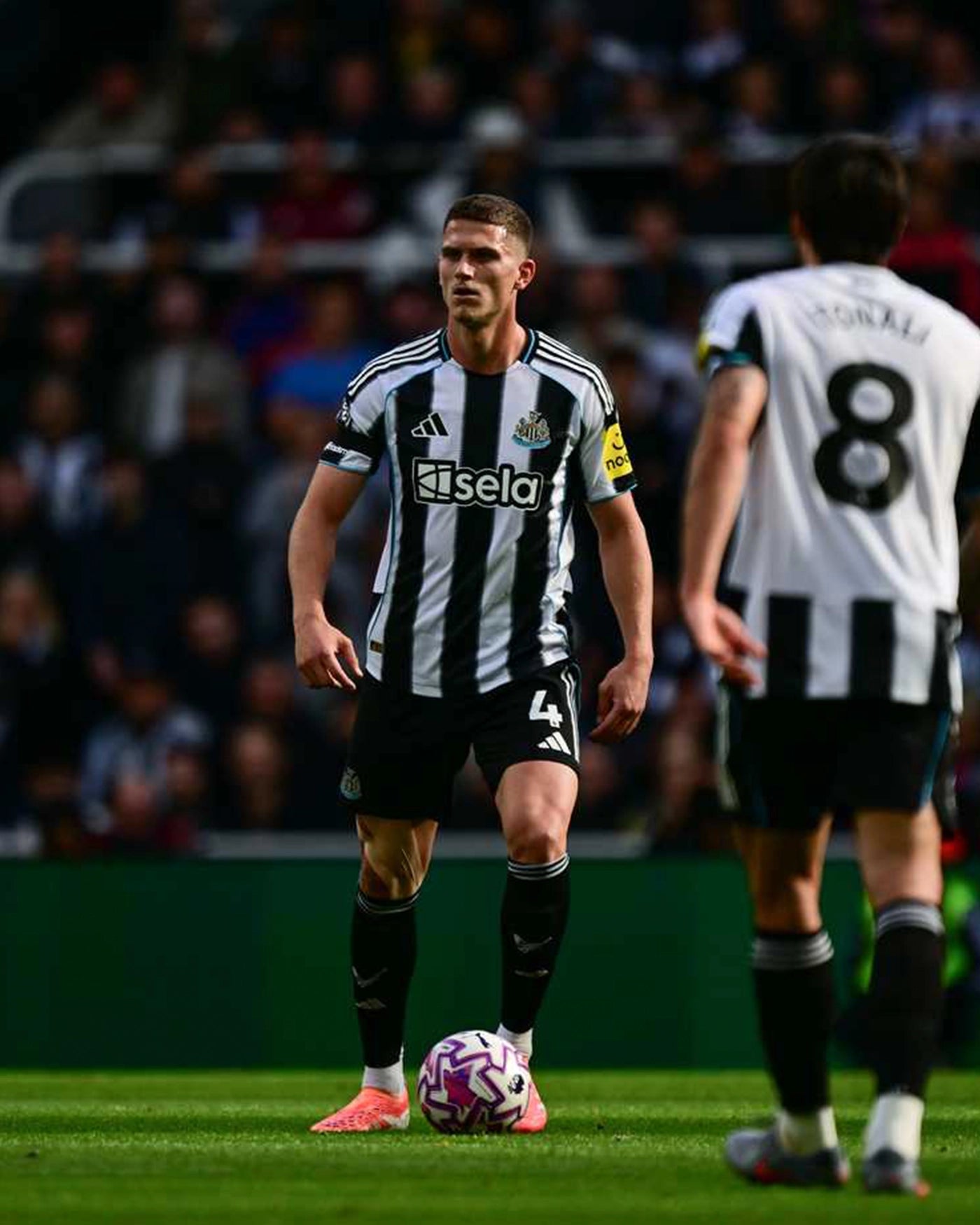 Newcastle United BOTMAN 25/26 Match Worn Signed Shirt - Nottingham Forest (H)