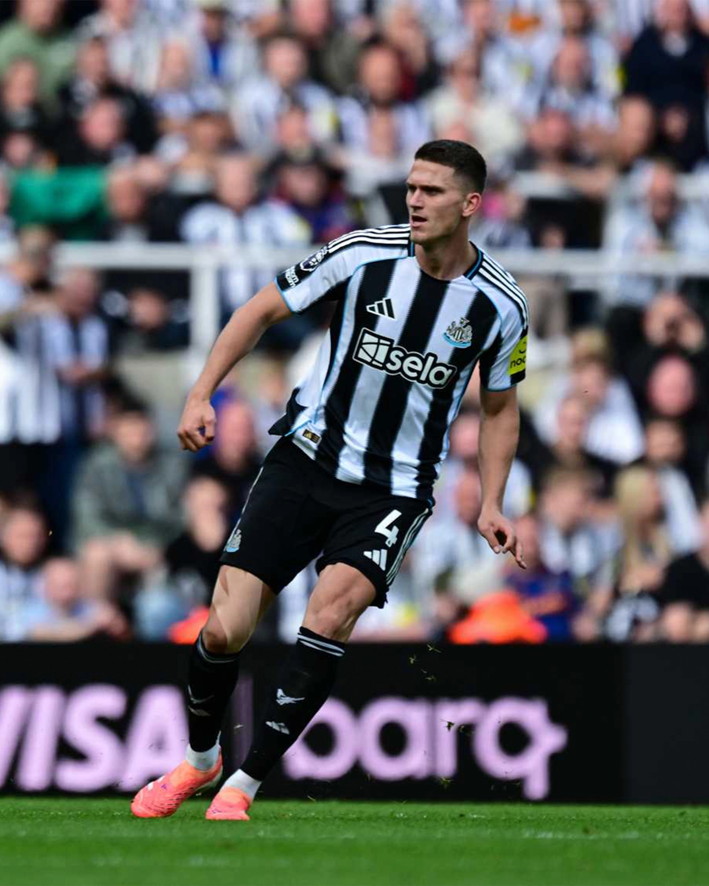 Newcastle United BOTMAN 25/26 Match Worn Signed Shirt - Nottingham Forest (H)