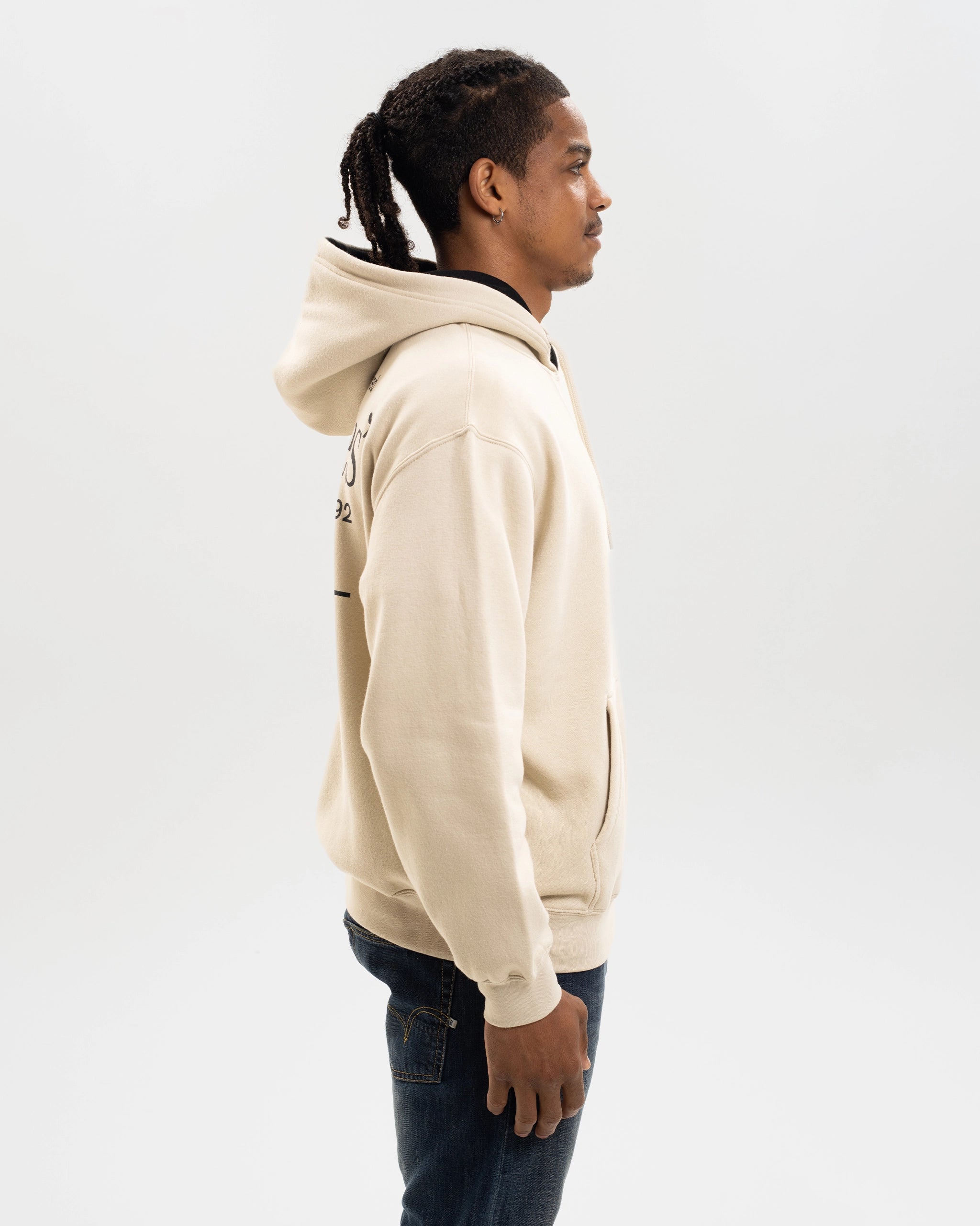 Newcastle United St. James' Park Stone Graphic Hoodie