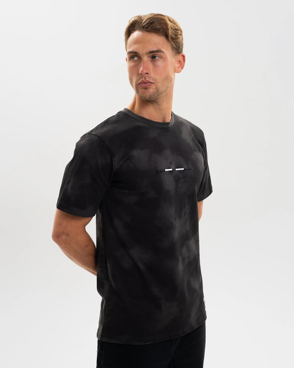 Newcastle United Graphic Charcoal Washed T-Shirt