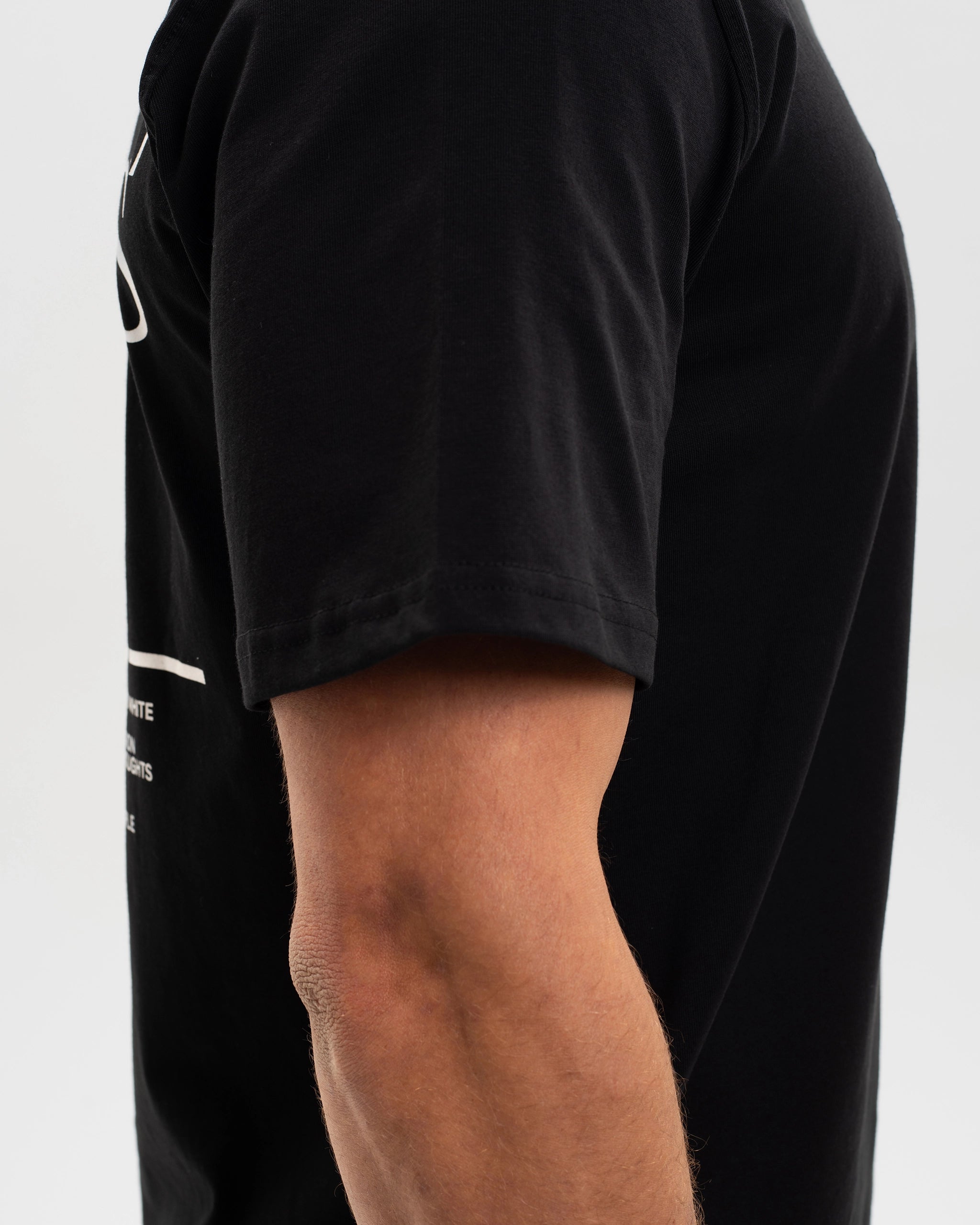 Newcastle United St. James' Park Black Graphic T-Shirt